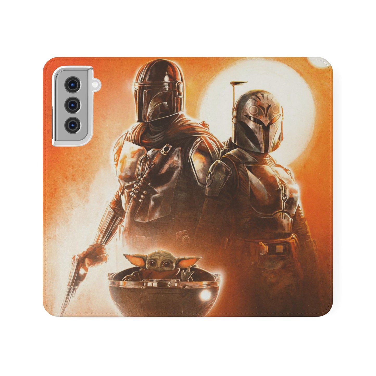 Mandalorian iPhone & Samsung Flip Case