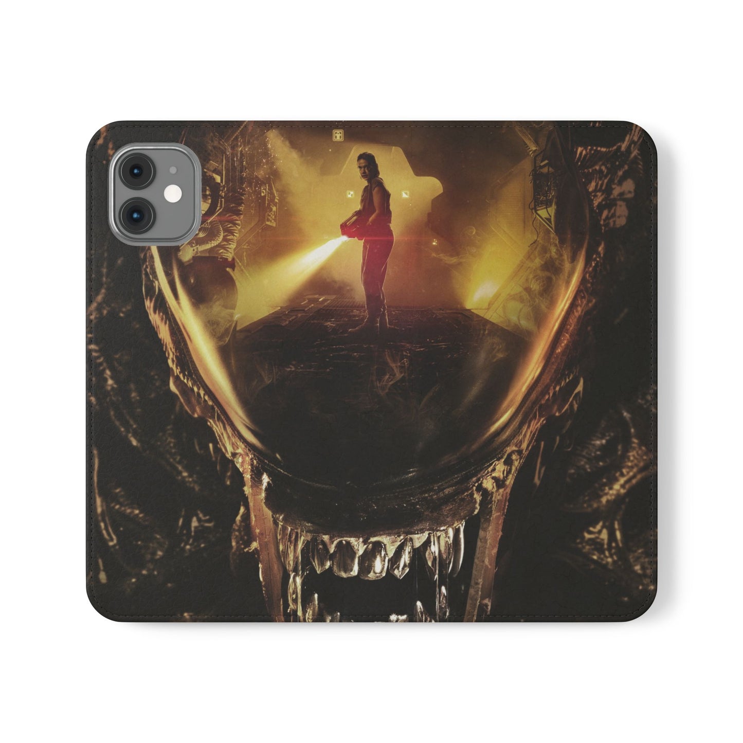 Alien iPhone & Samsung Flip Case | PhoneMags
