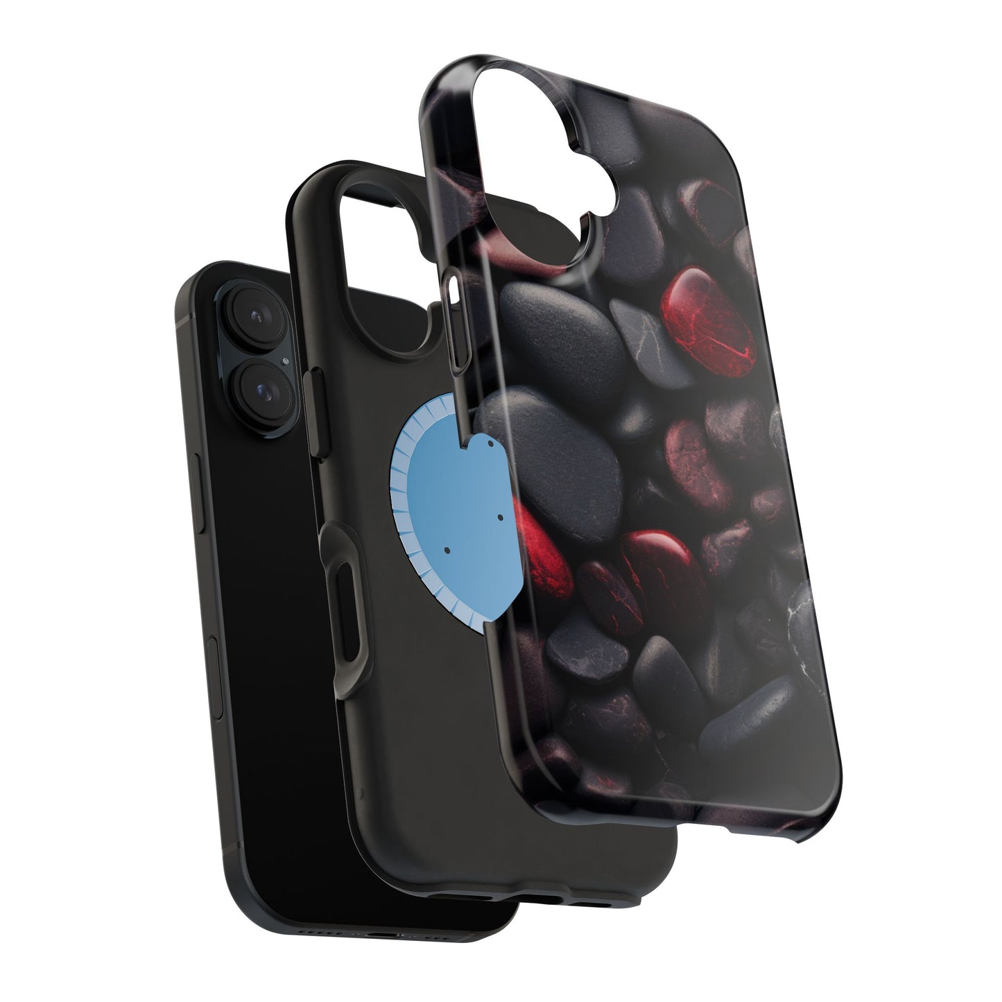 Marbles Nature MagSafe® iPhone Tough Case Dual Layer Robust