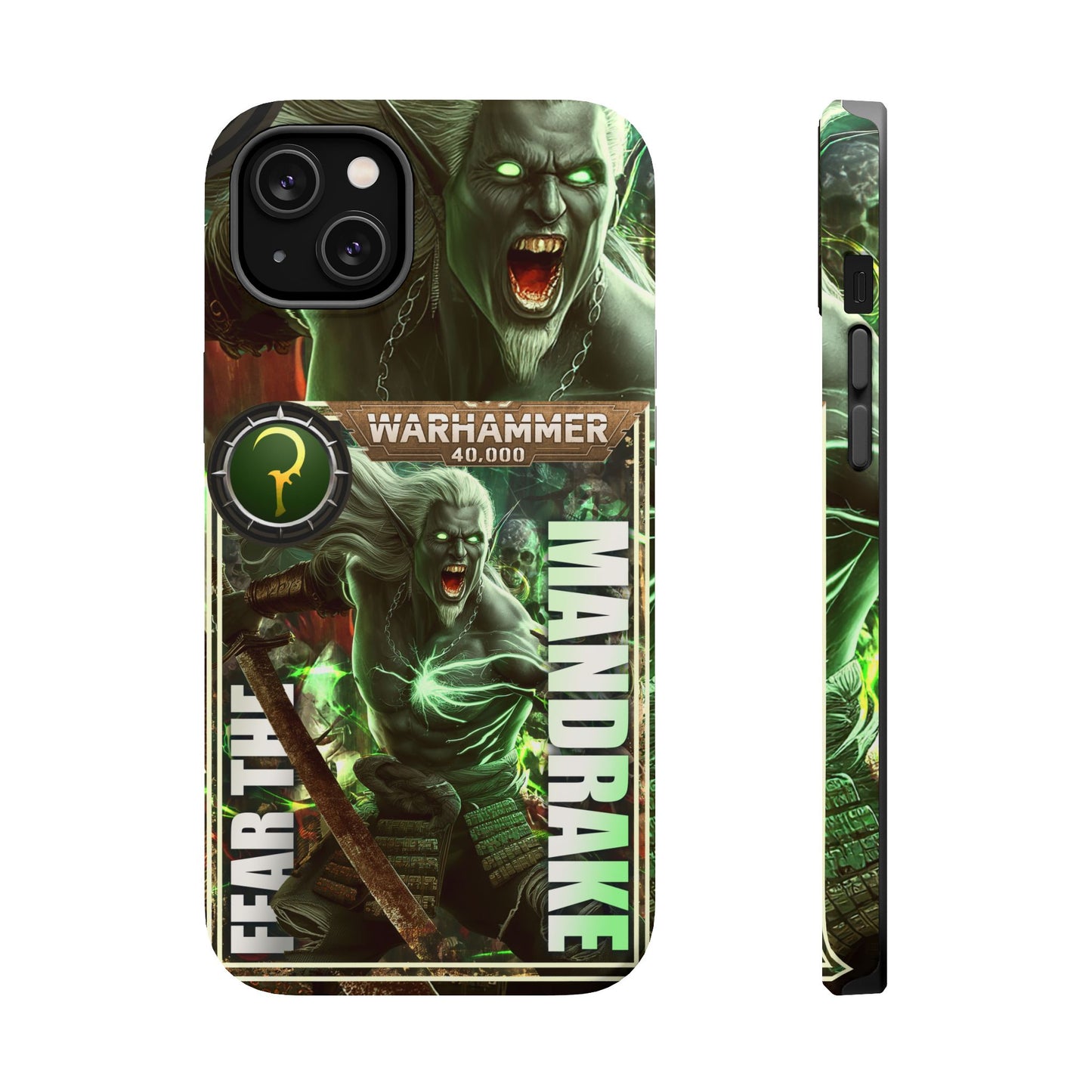Warhamer Mandrake MagSafe® iPhone Tough Case Dual Layer Robust