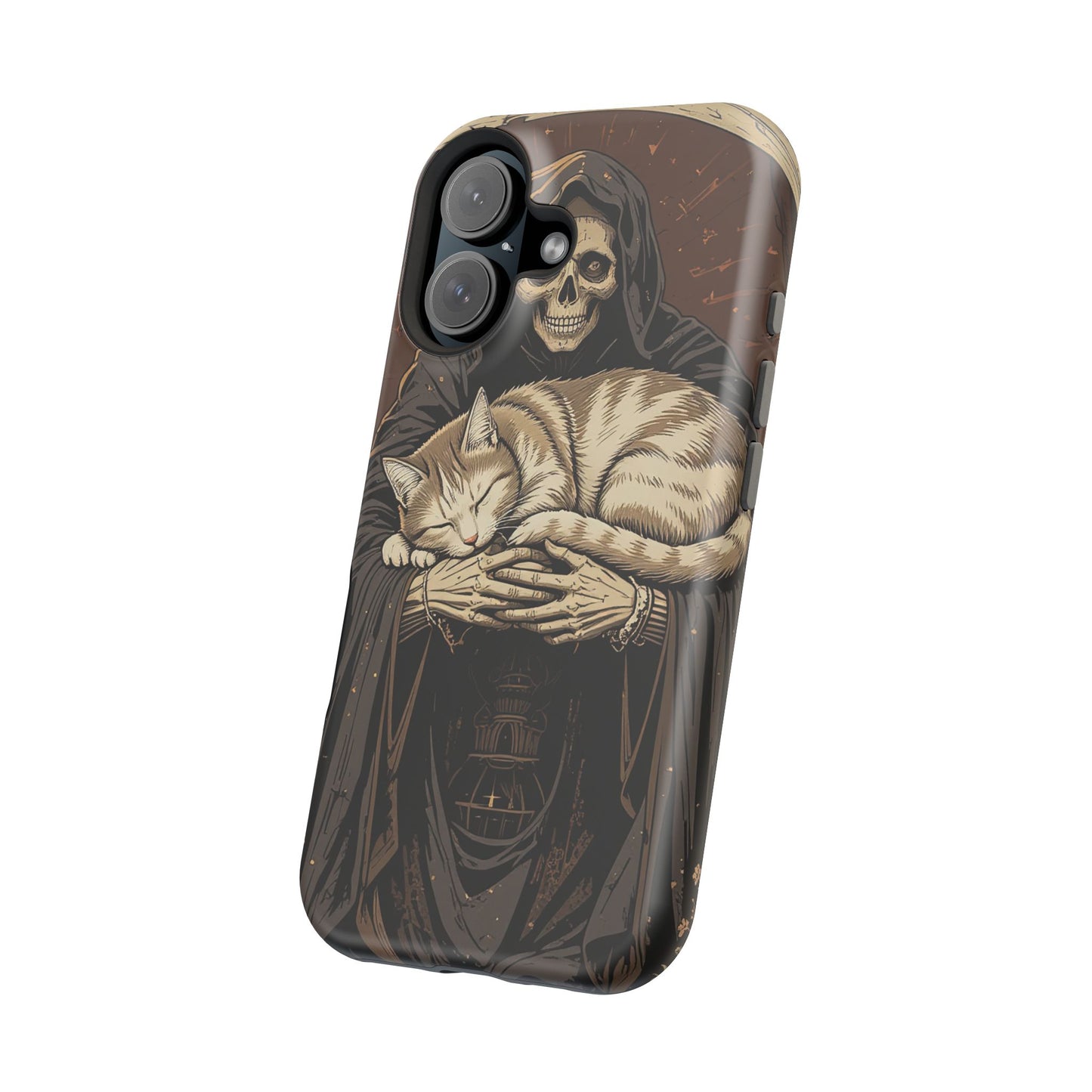 Cat of Death MagSafe® iPhone Tough Case Dual Layer Robust