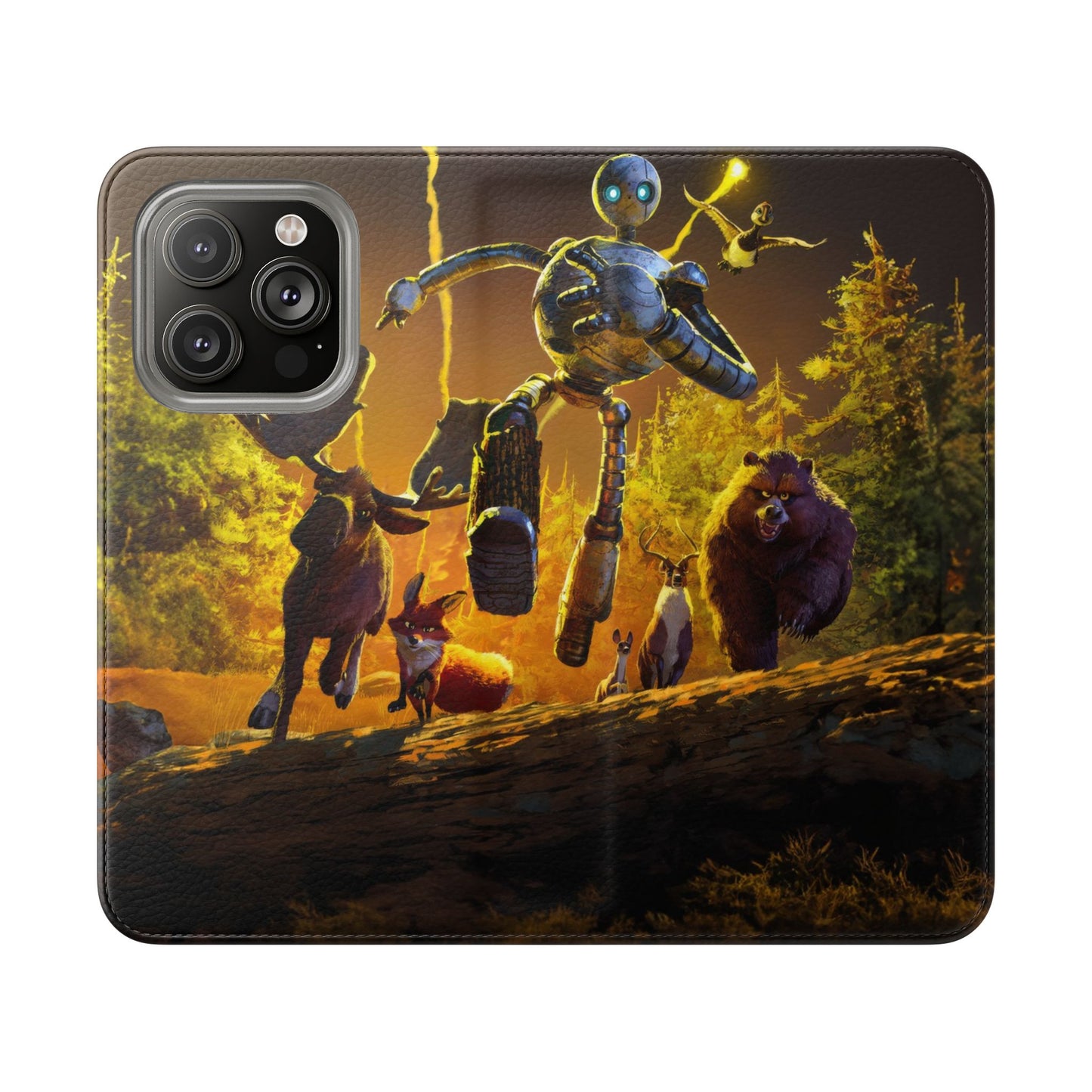 Wild Robot iPhone & Samsung Flip Case