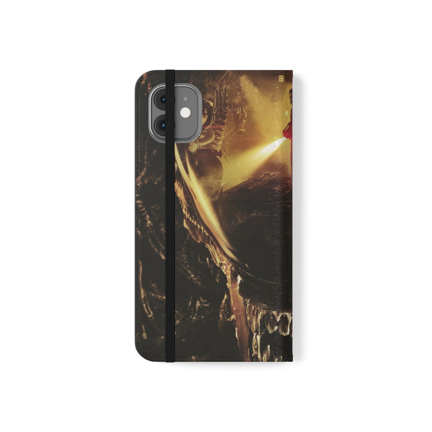 Alien iPhone & Samsung Flip Case