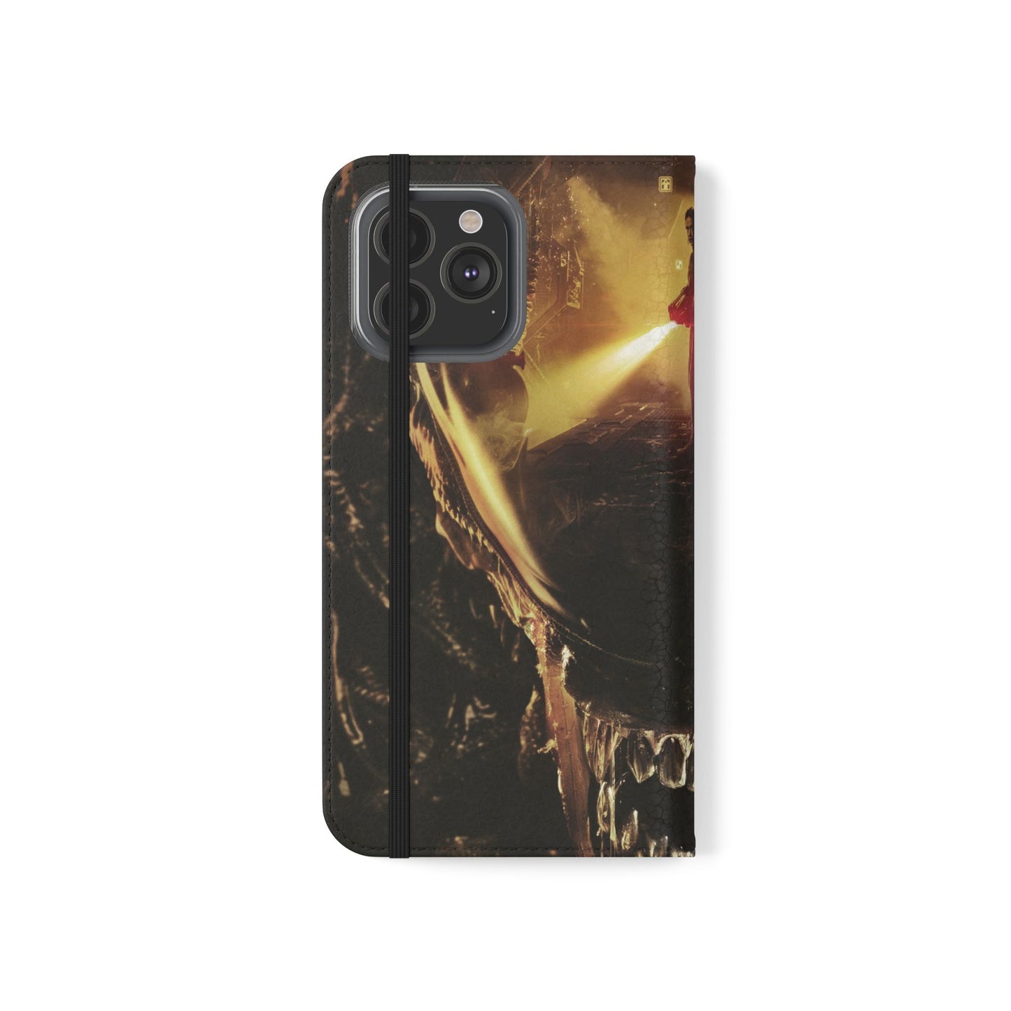 Alien iPhone & Samsung Flip Case