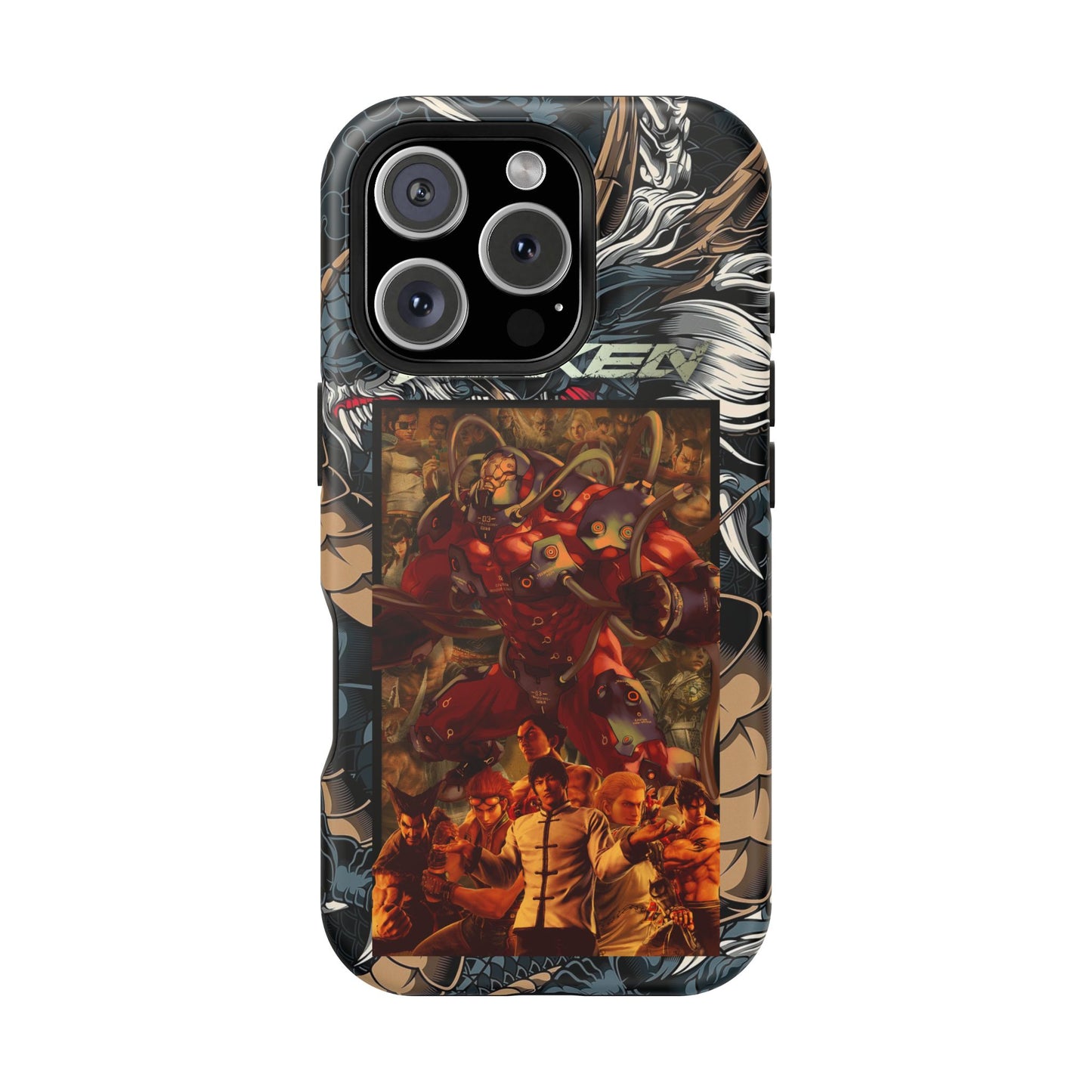 Tekken MagSafe® iPhone Tough Case Dual Layer Robust