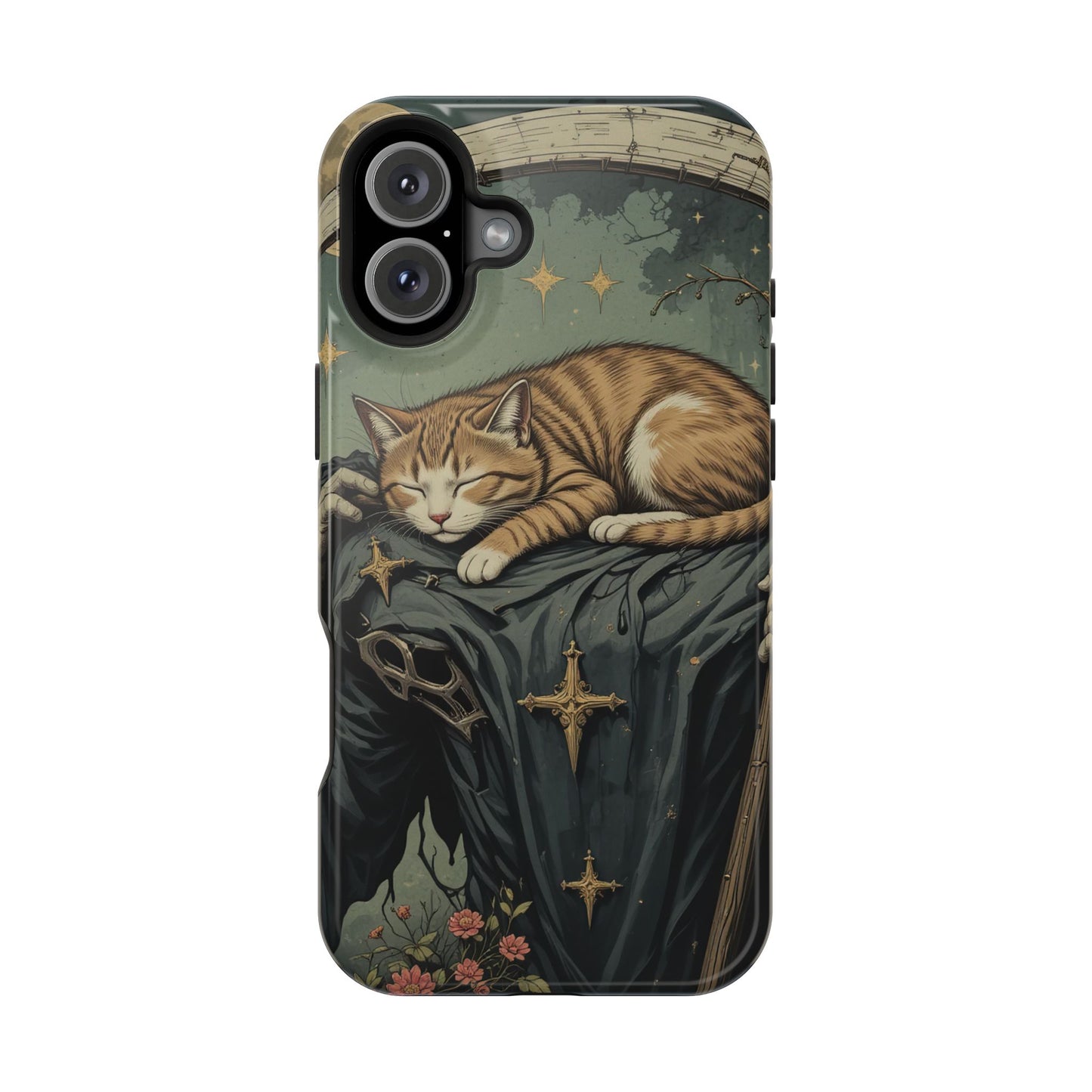 Cat of Death MagSafe® iPhone Tough Case Dual Layer Robust