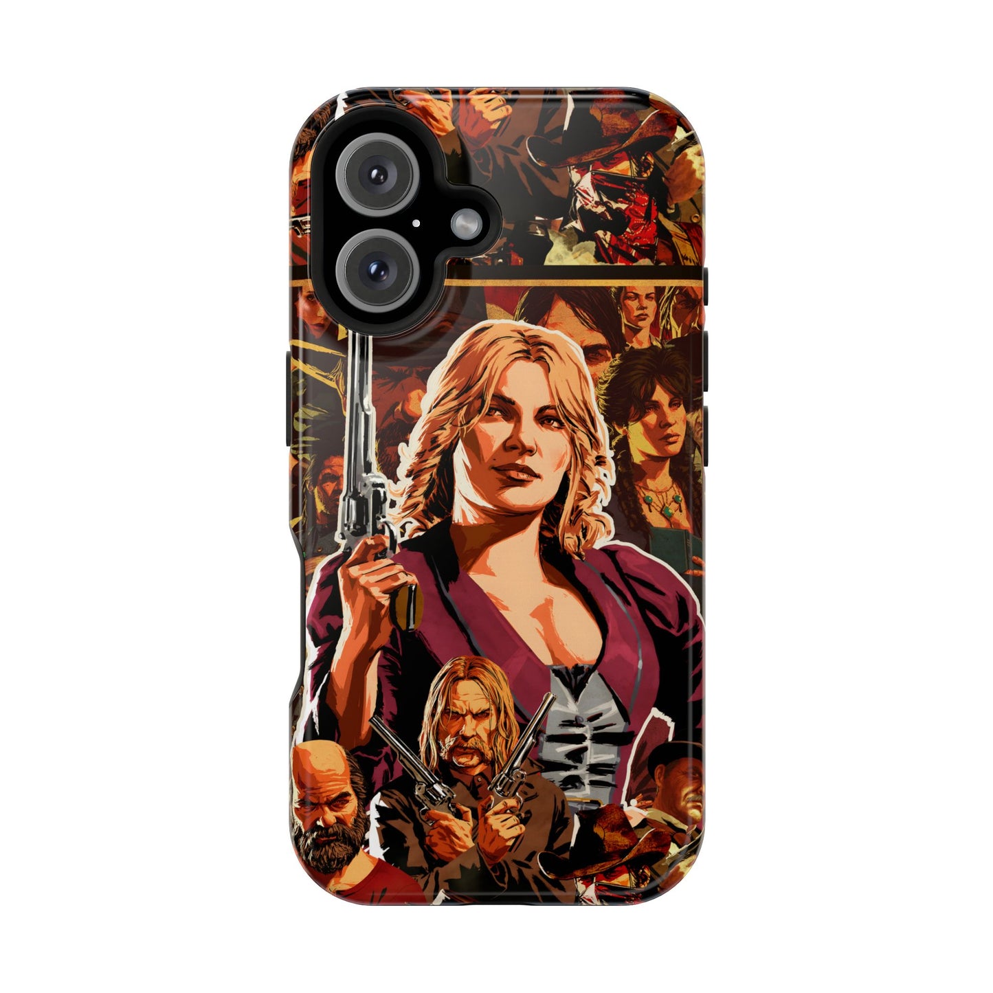 Red Dead Redemption MagSafe® iPhone Tough Case Dual Layer Robust