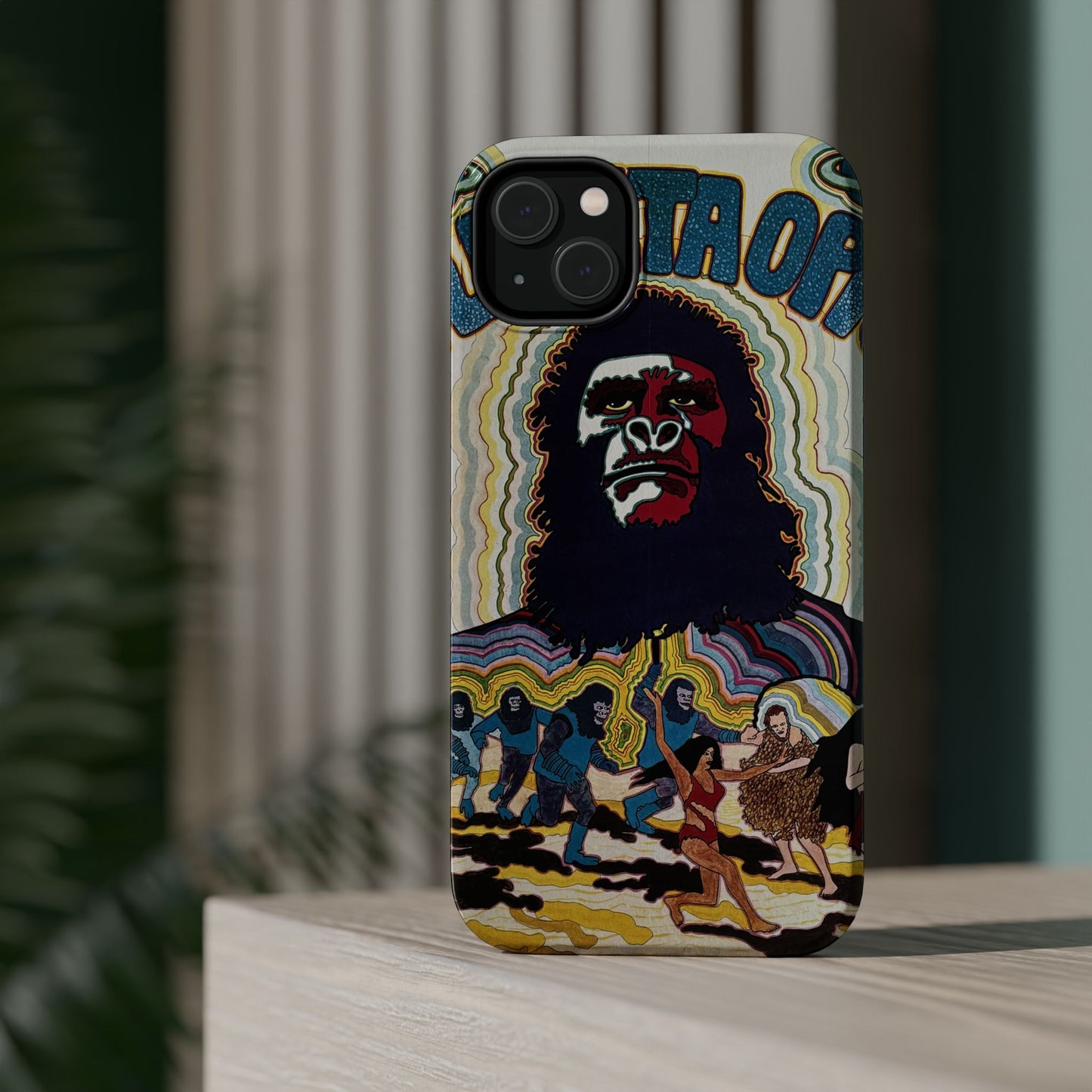 Planet of the Apes MagSafe® iPhone Tough Case Dual Layer Robust