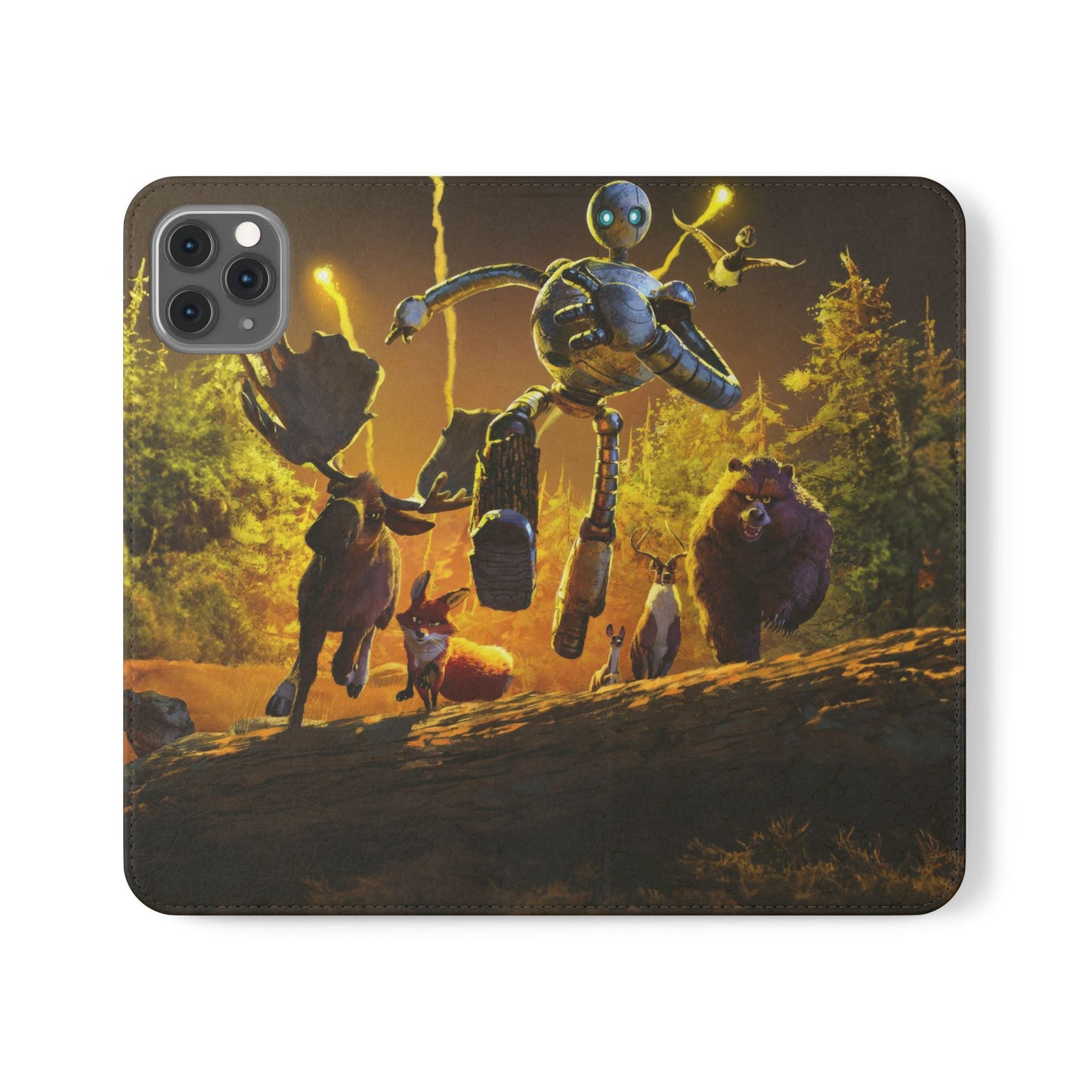 Wild Robot Flip Case for iPhone & Samsung | PhoneMags