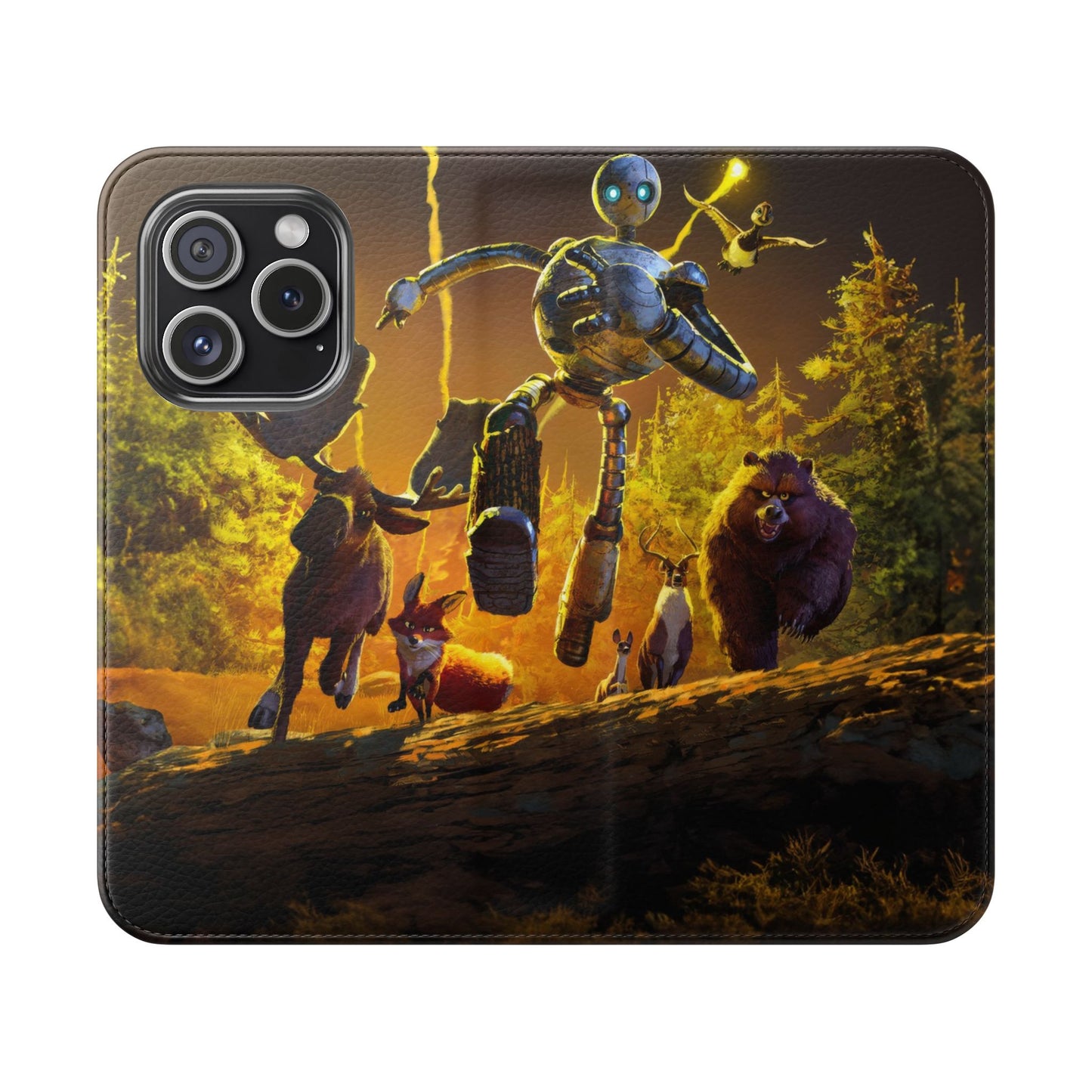 Wild Robot iPhone & Samsung Flip Case