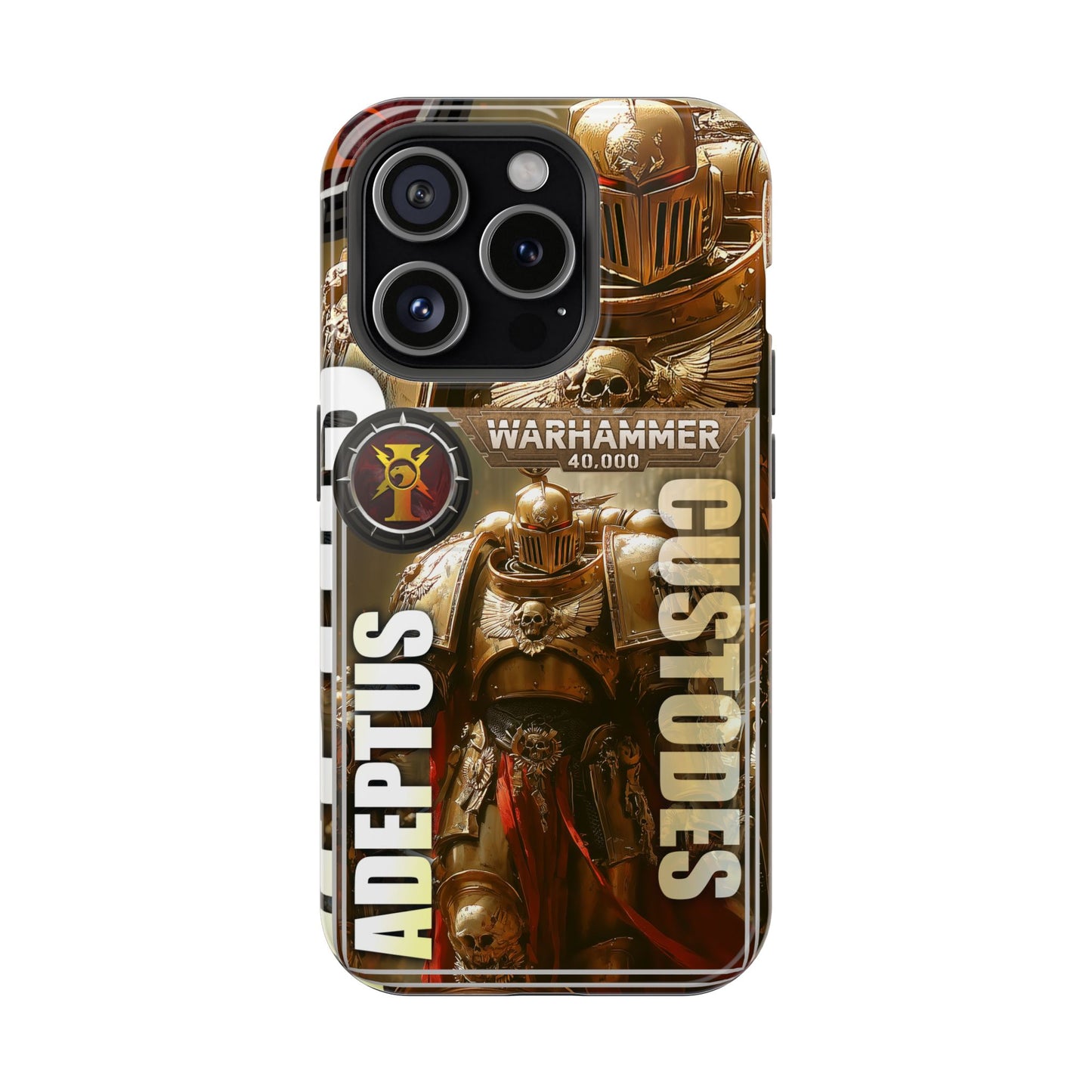 Warhammer Adeptus Custodes MagSafe® iPhone Tough Case Dual Layer Robust