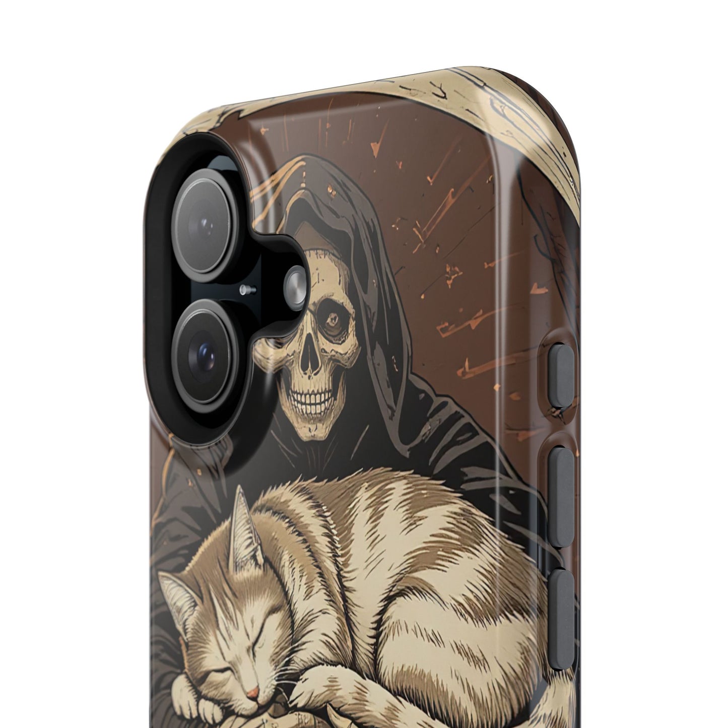 Cat of Death MagSafe® iPhone Tough Case Dual Layer Robust