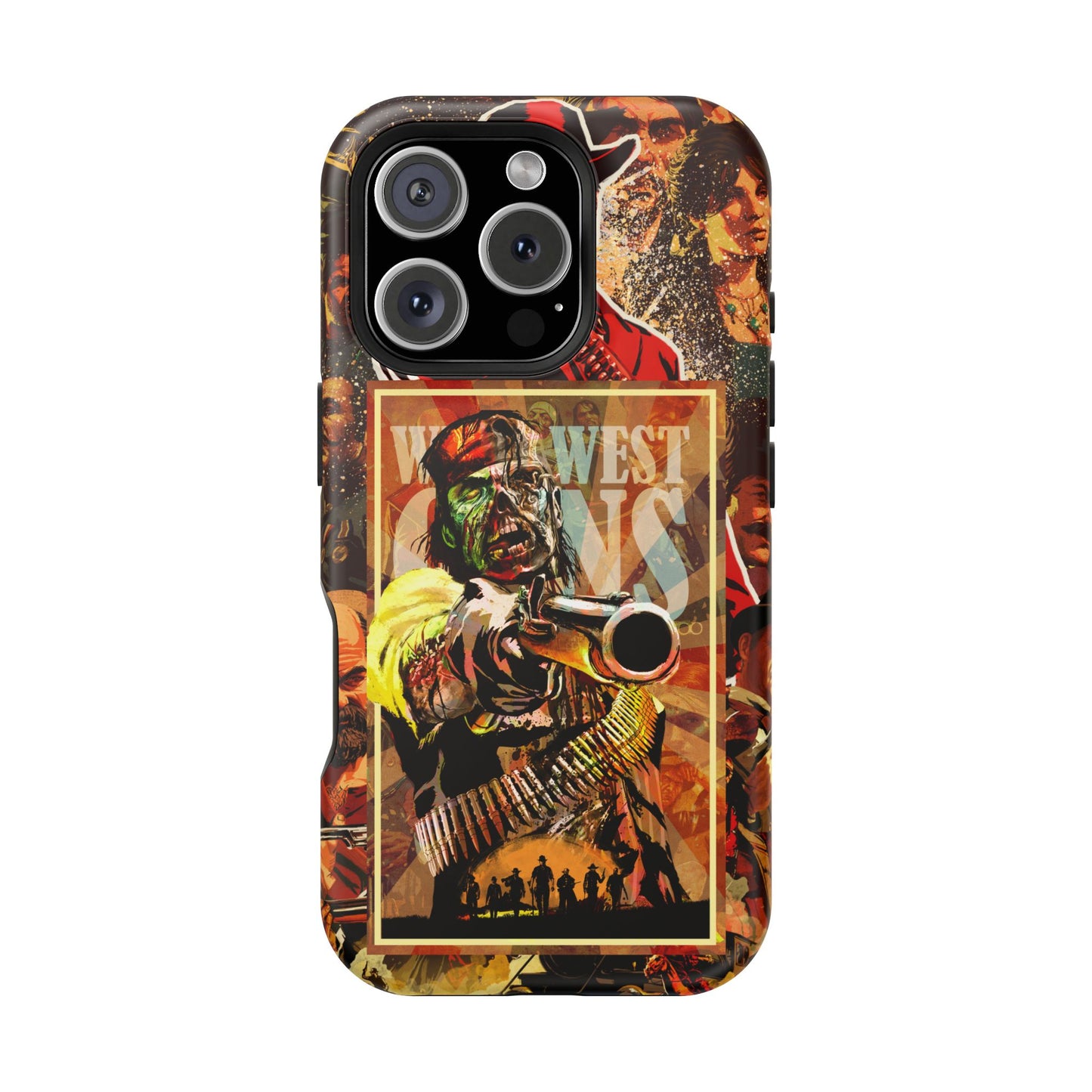Red Dead Redemption MagSafe® iPhone Tough Case Dual Layer Robust
