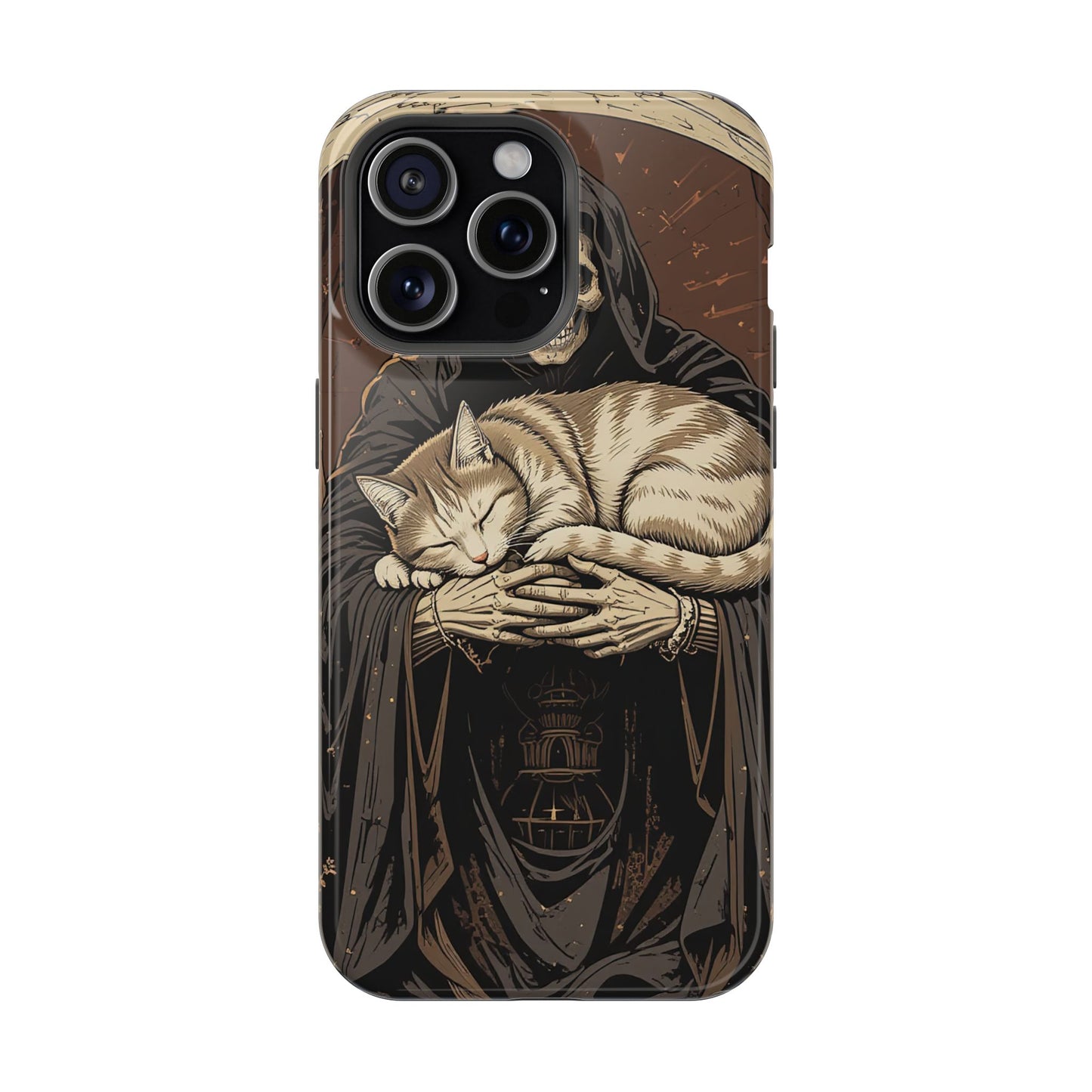 Cat of Death MagSafe® iPhone Tough Case Dual Layer Robust