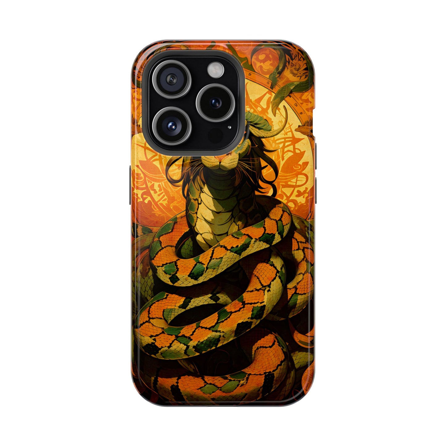 Serpent Art MagSafe® iPhone Tough Case Dual Layer Robust