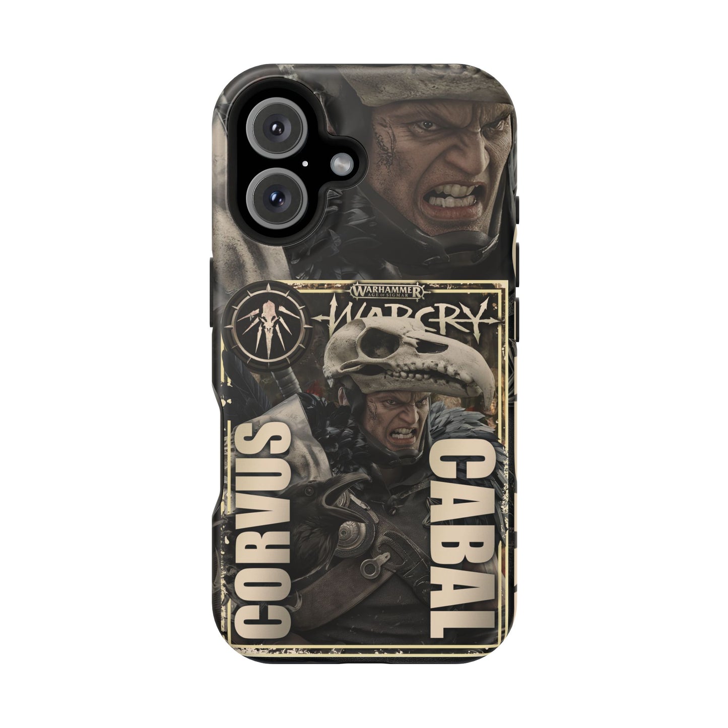 Warhamer Corvus Cabal MagSafe® iPhone Tough Case Dual Layer Robust