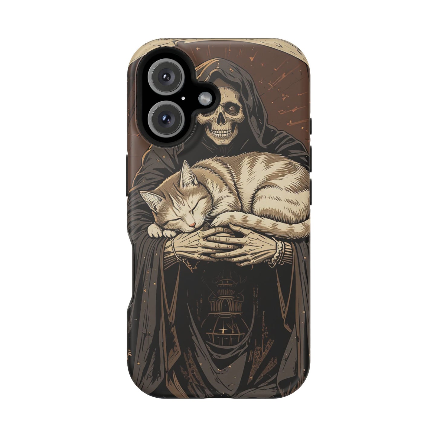 Cat of Death MagSafe® iPhone Tough Case Dual Layer Robust