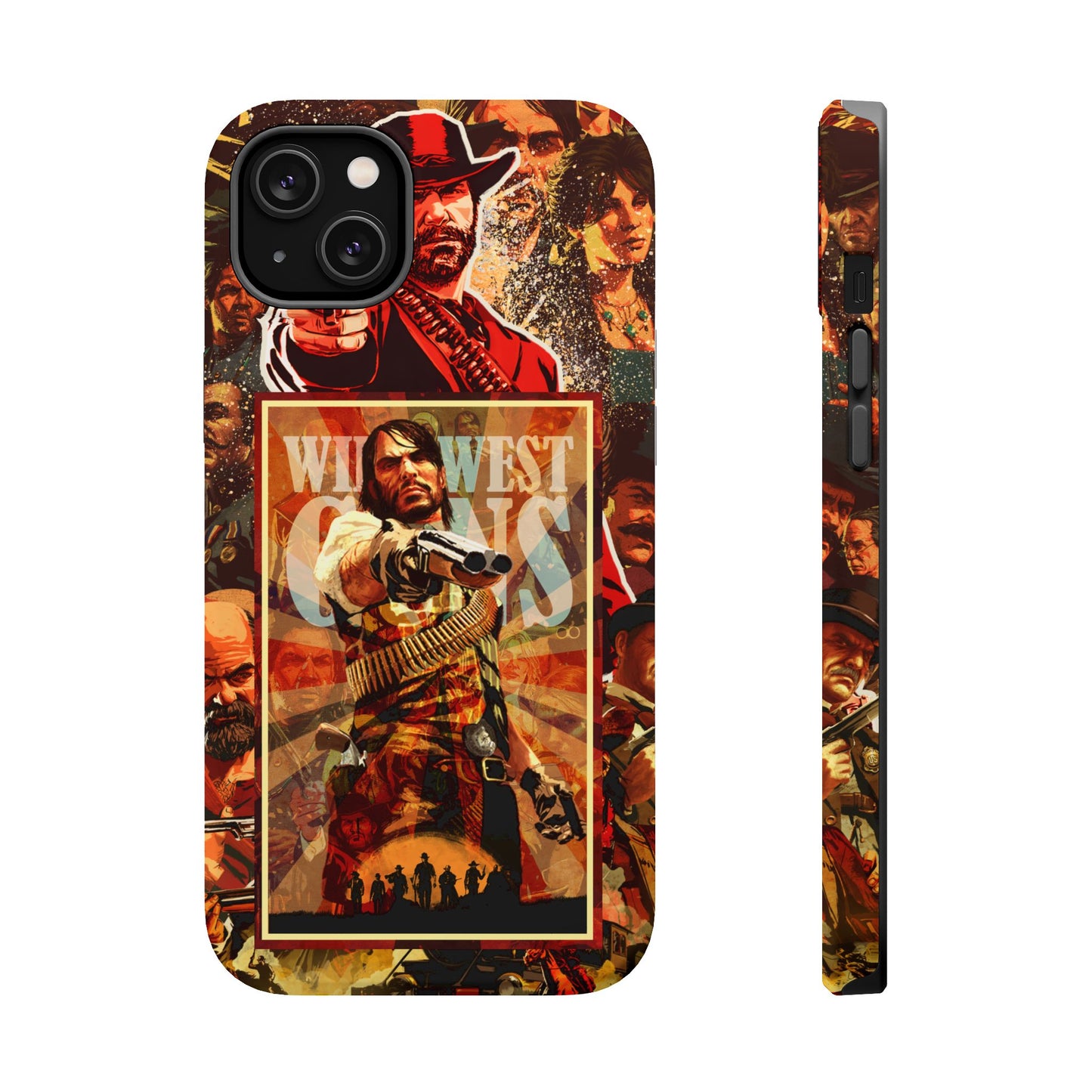 Red Dead Redemption MagSafe® iPhone Tough Case Dual Layer Robust
