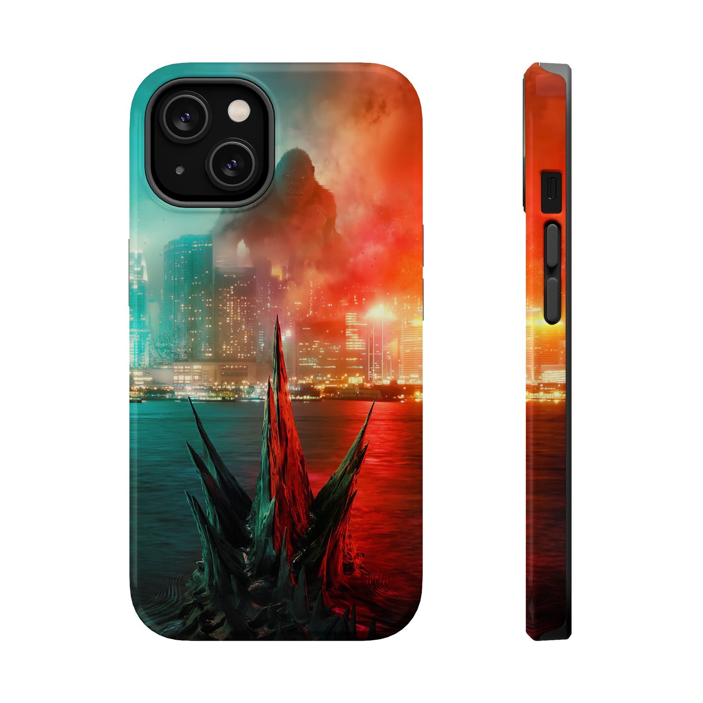 Godzilla Vs Kong MagSafe® iPhone Tough Case Dual Layer Robust