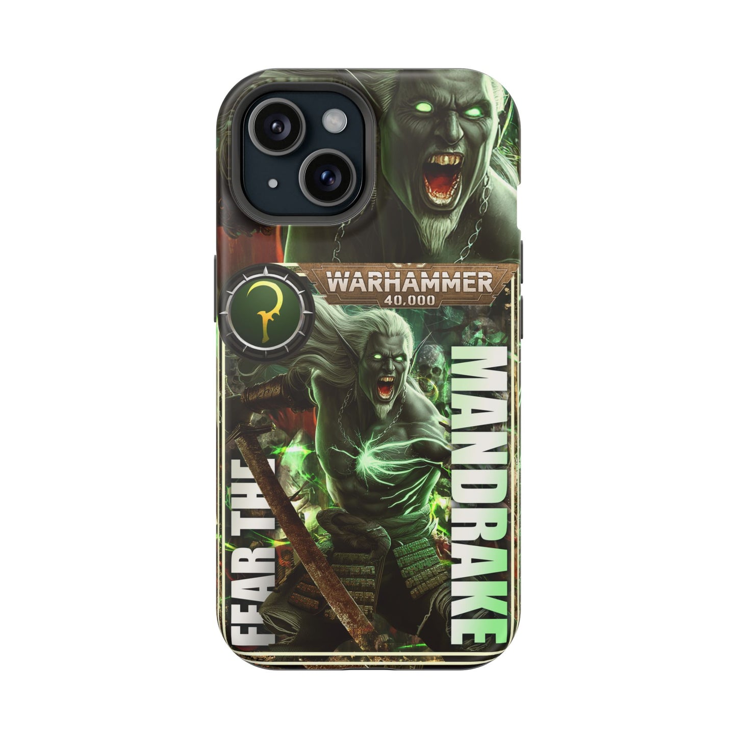 Warhamer Mandrake MagSafe® iPhone Tough Case Dual Layer Robust