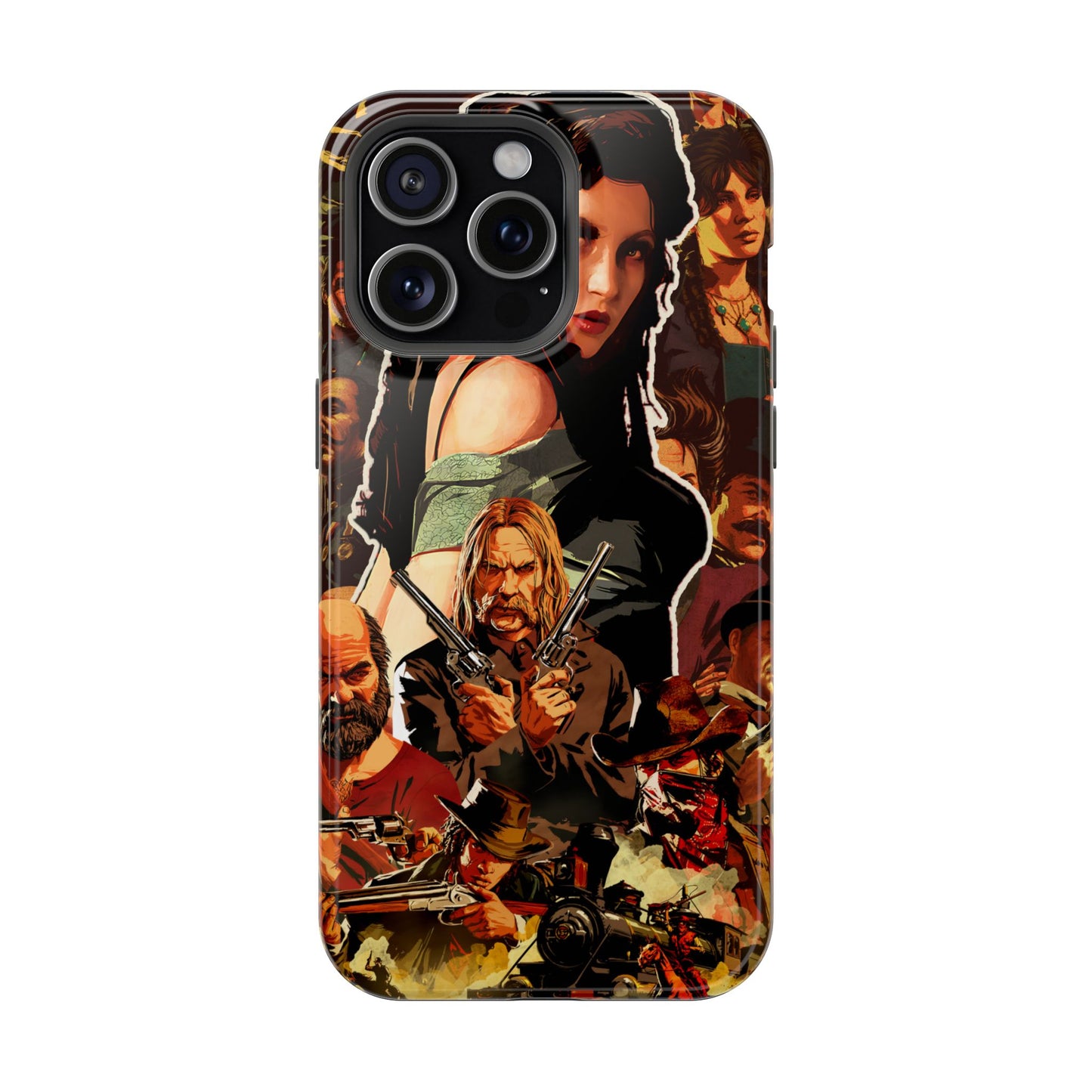 Red Dead Redemption MagSafe® iPhone Tough Case Dual Layer Robust
