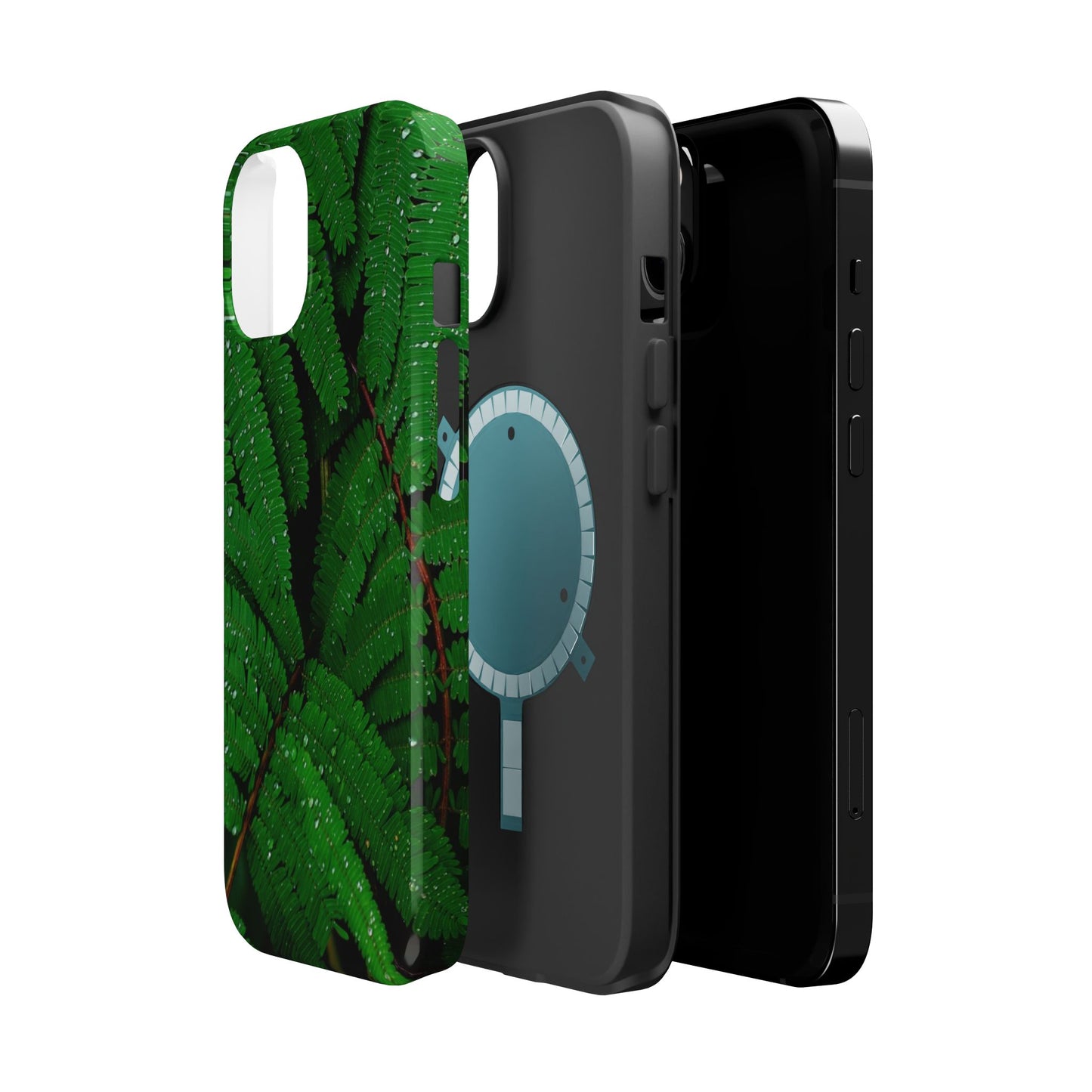 Leaf Marbles Nature MagSafe® iPhone Tough Case Dual Layer Robust
