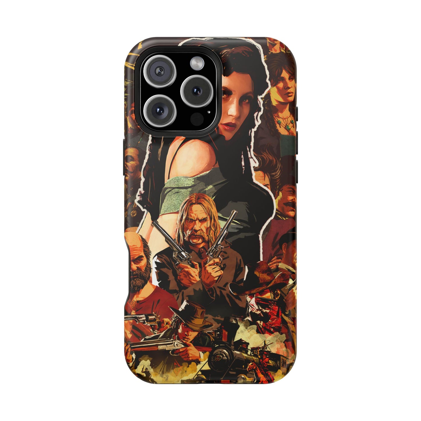 Red Dead Redemption MagSafe® iPhone Tough Case Dual Layer Robust