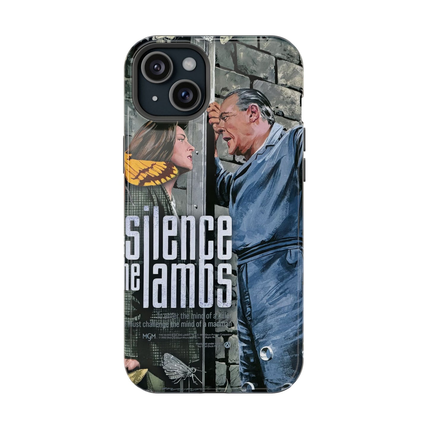 Silence of the Lambs MagSafe® iPhone Tough Case Dual Layer Robust