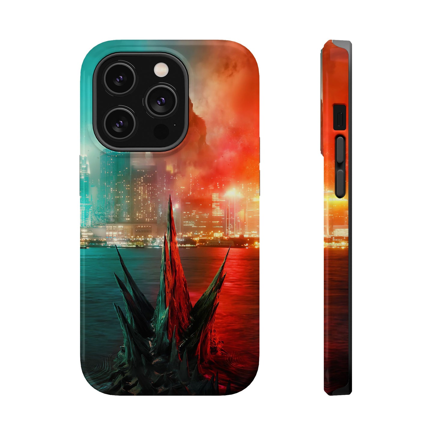Godzilla Vs Kong MagSafe® iPhone Tough Case Dual Layer Robust