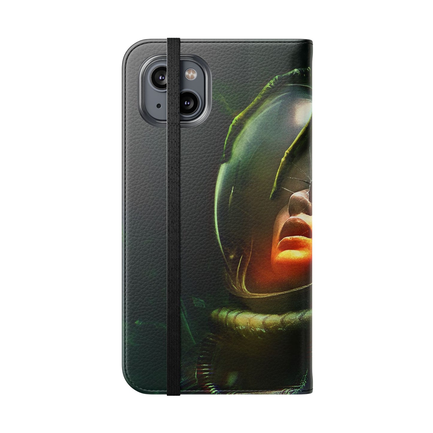 Alien iPhone & Samsung Flip Case
