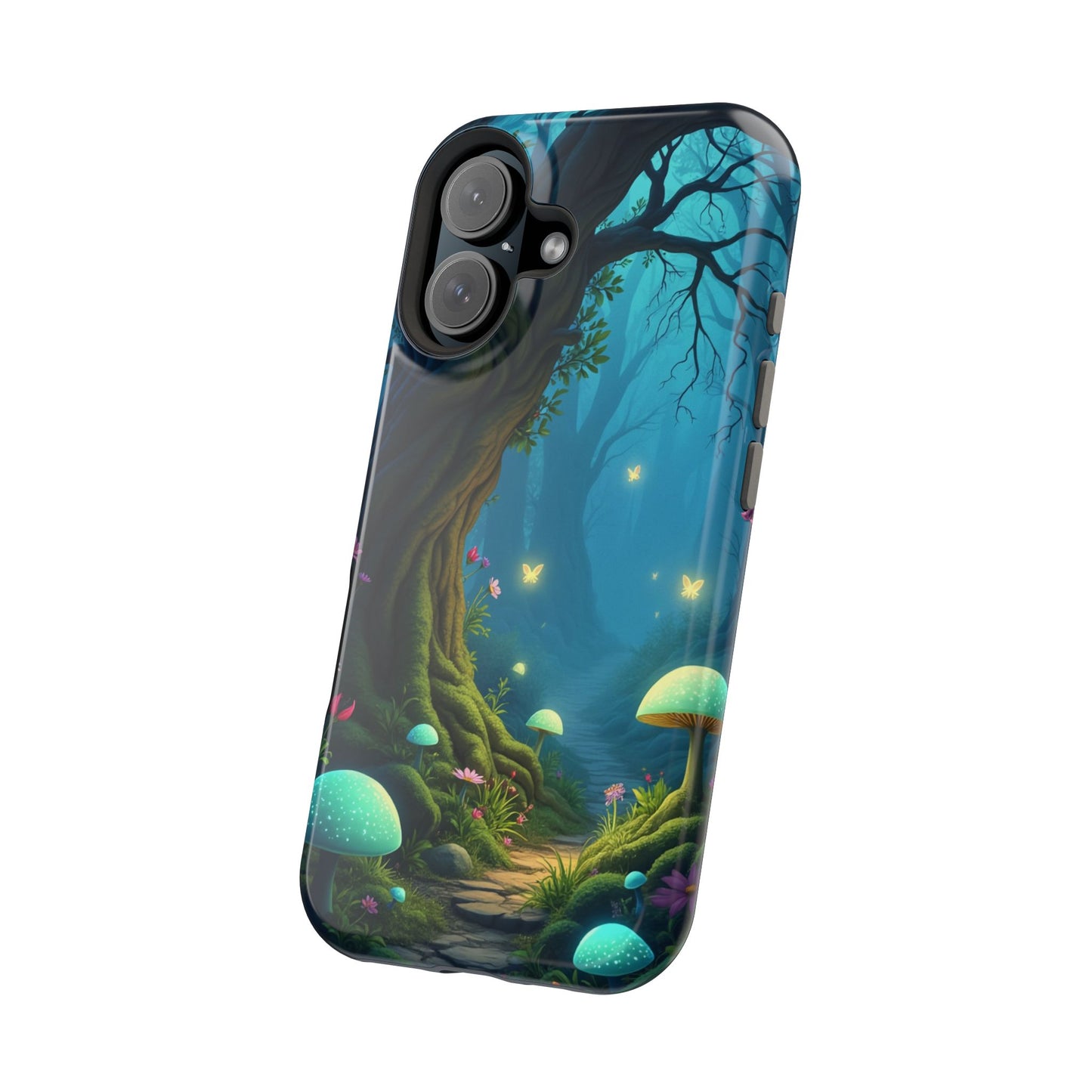 Shrooms Nature MagSafe® iPhone Tough Case Dual Layer Robust