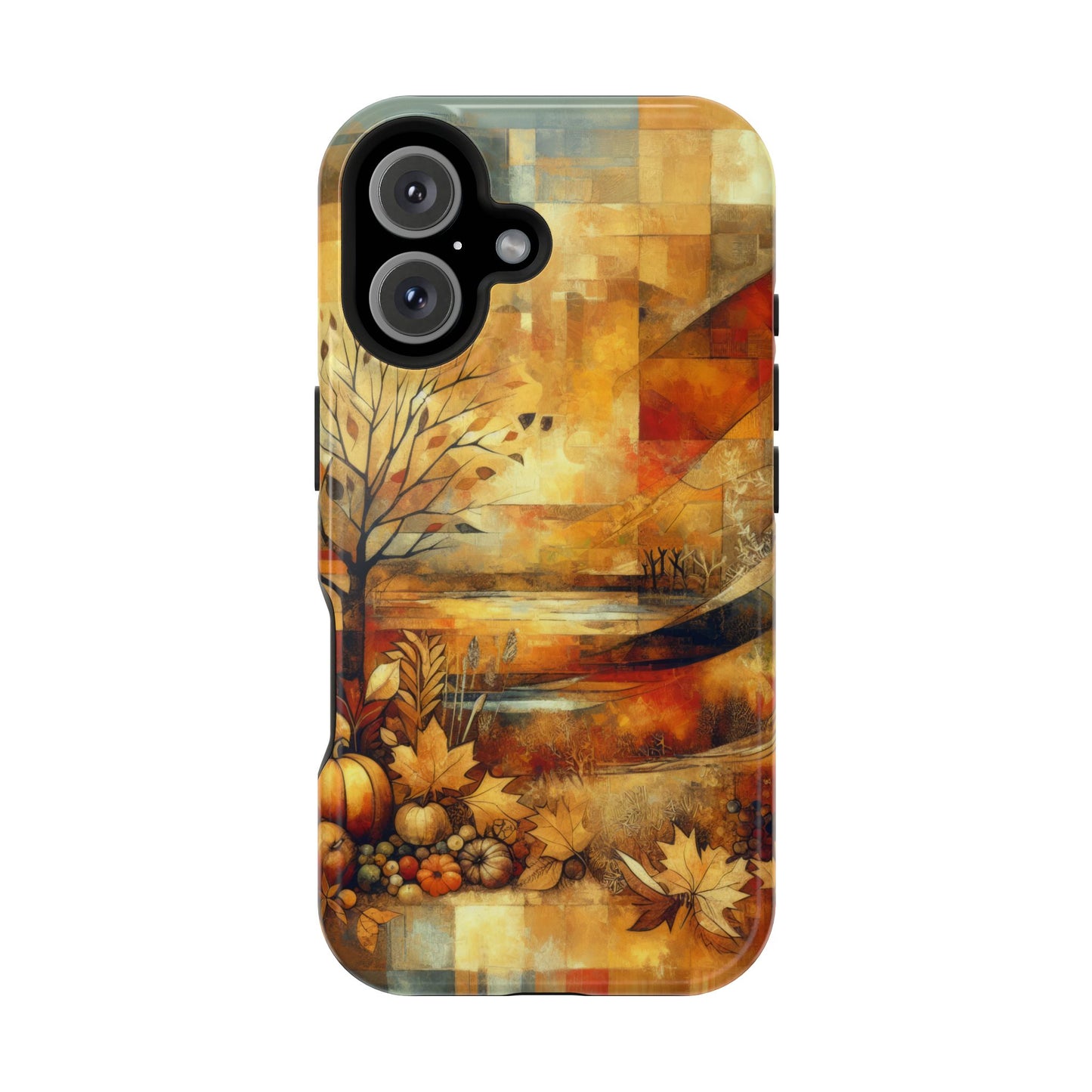 Art Nature MagSafe® iPhone Tough Case Dual Layer Robust