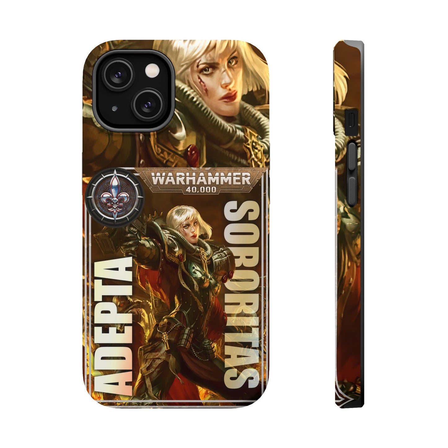 Warhammer Adepta Sororitas MagSafe® iPhone Tough Case Dual Layer Robust