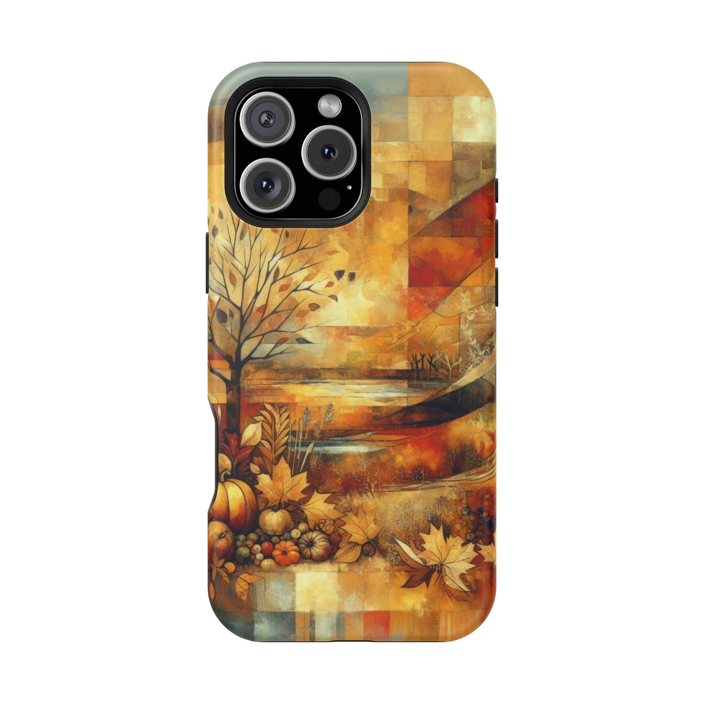 Art Nature MagSafe® iPhone Tough Case Dual Layer Robust