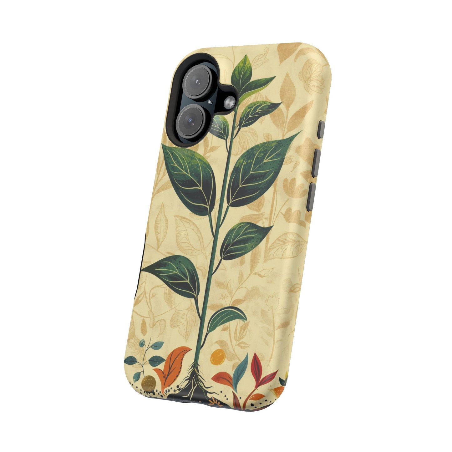 Plant Nature MagSafe® iPhone Tough Case Dual Layer Robust