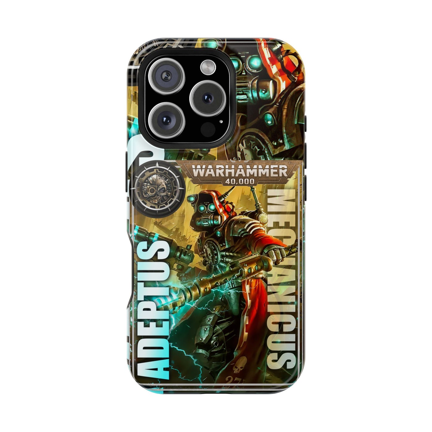 Warhammer Adeptus Mechanicus MagSafe® iPhone Tough Case Dual Layer Robust