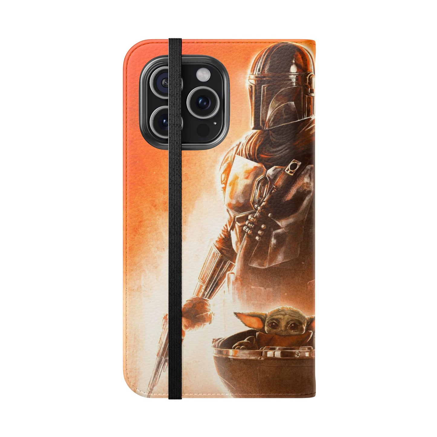 Mandalorian iPhone & Samsung Flip Case