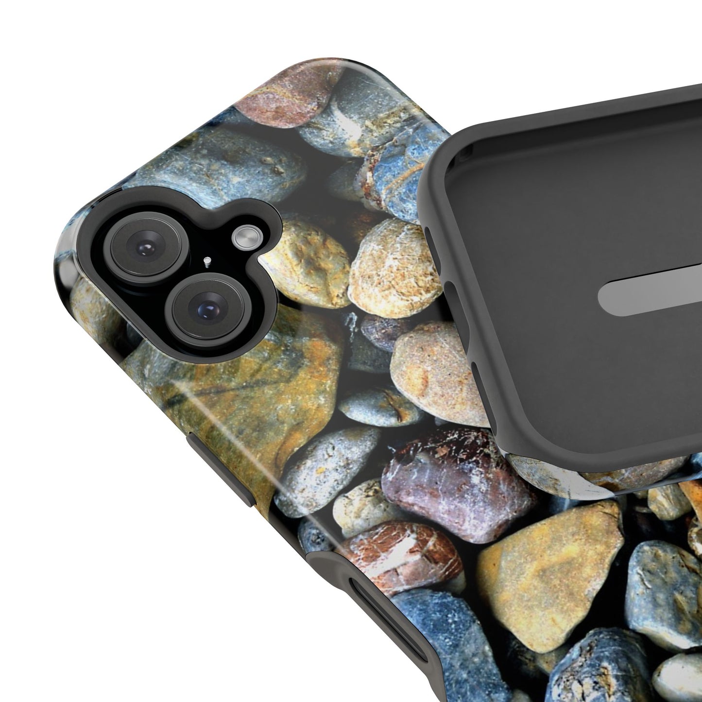 Marbles Nature MagSafe® iPhone Tough Case Dual Layer Robust
