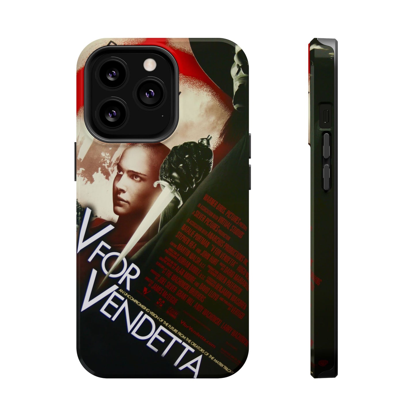 V for Vendetta MagSafe® iPhone Tough Case Dual Layer Robust