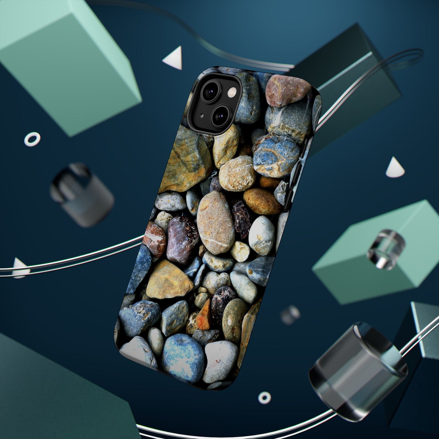 Marbles Nature MagSafe® iPhone Tough Case Dual Layer Robust