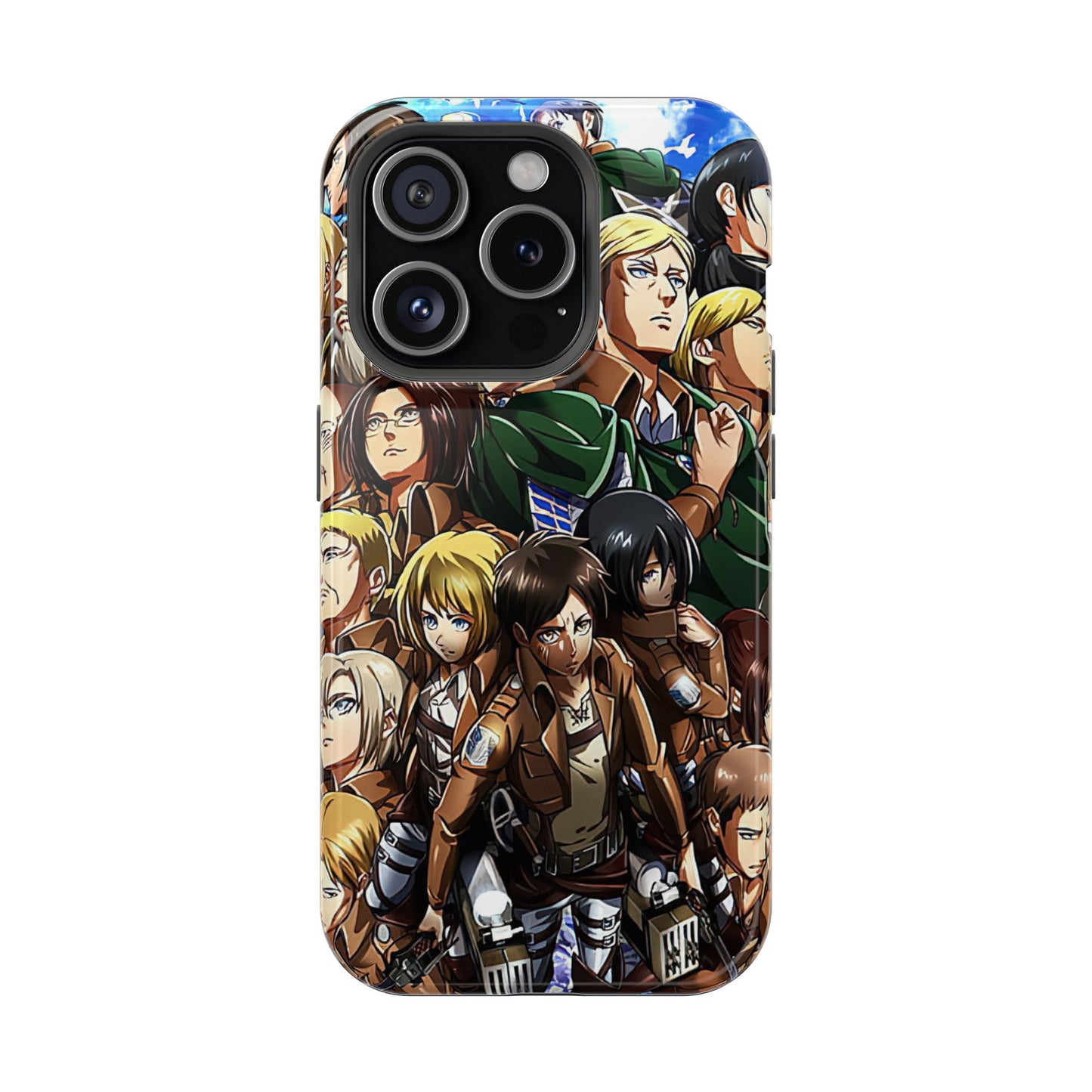 Attack on Titan MagSafe® iPhone Tough Case Dual Layer Robust