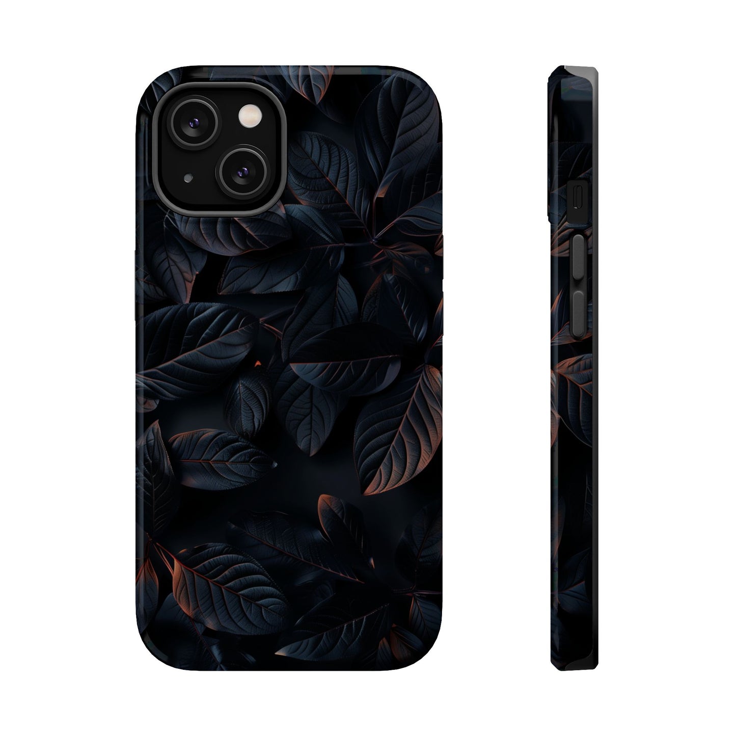 Black Nature MagSafe® iPhone Tough Case Dual Layer Robust