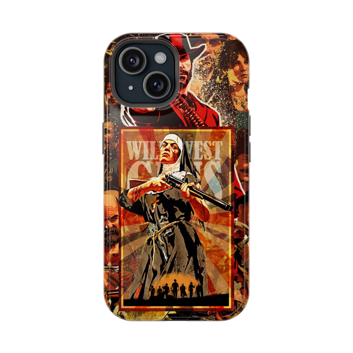 Red Dead Redemption MagSafe® iPhone Tough Case Dual Layer Robust