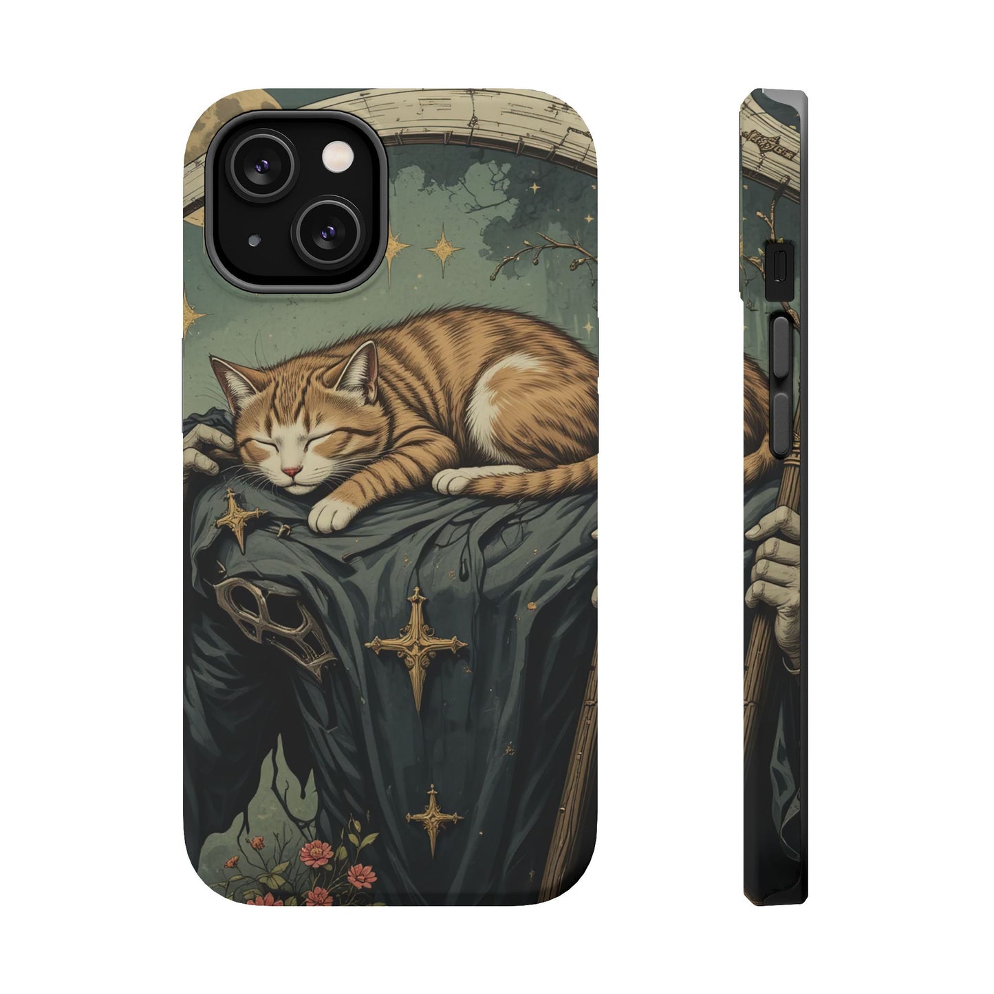 Cat of Death MagSafe® iPhone Tough Case Dual Layer Robust