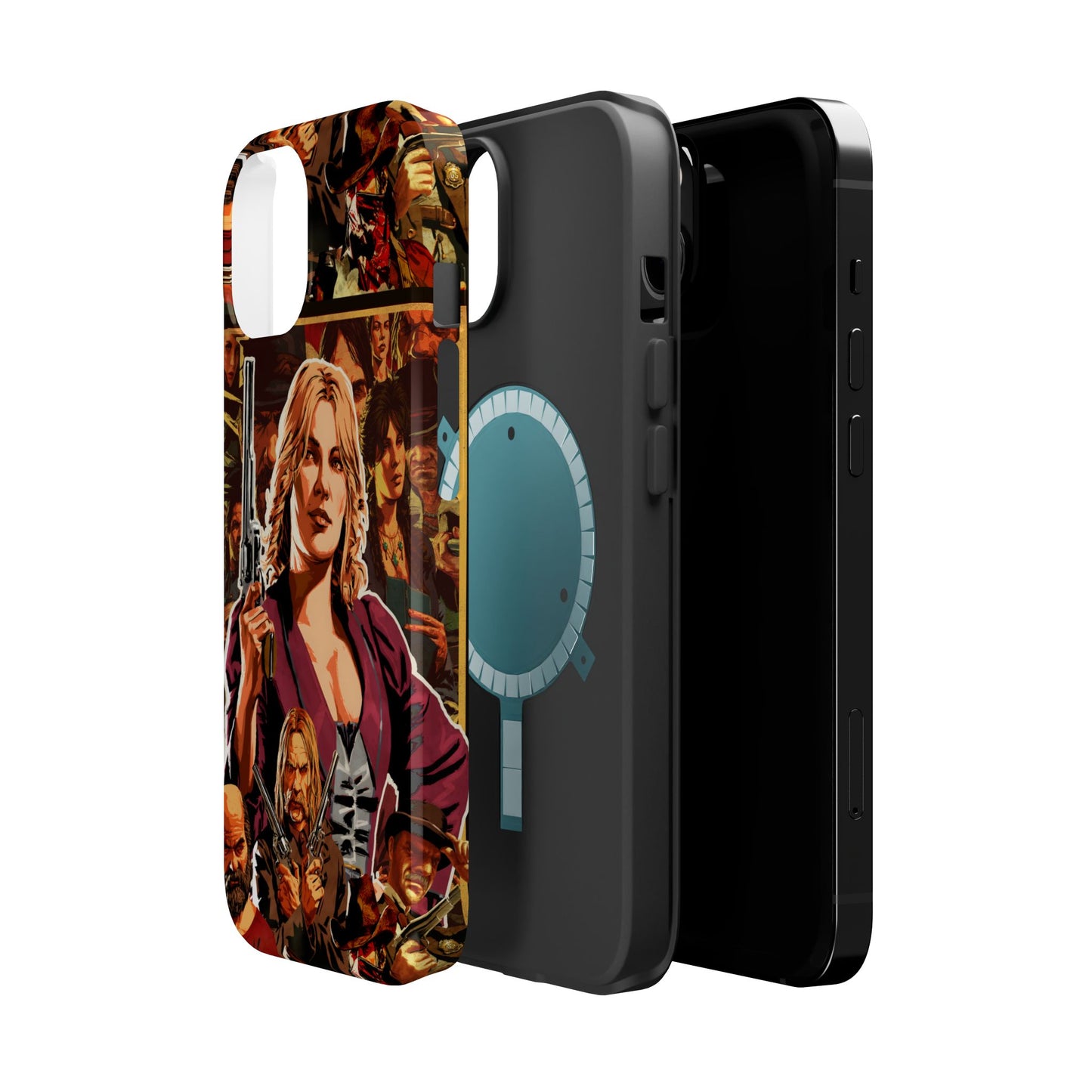 Red Dead Redemption MagSafe® iPhone Tough Case Dual Layer Robust