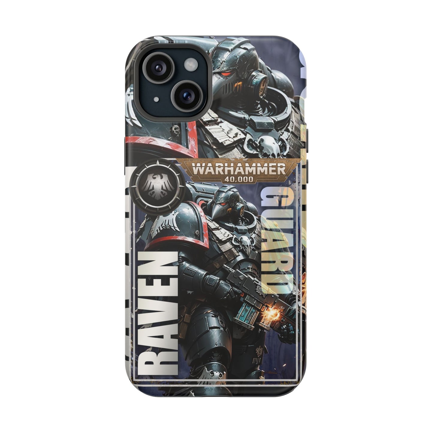 Warhammer Raven Guard MagSafe® iPhone Tough Case Dual Layer Robust