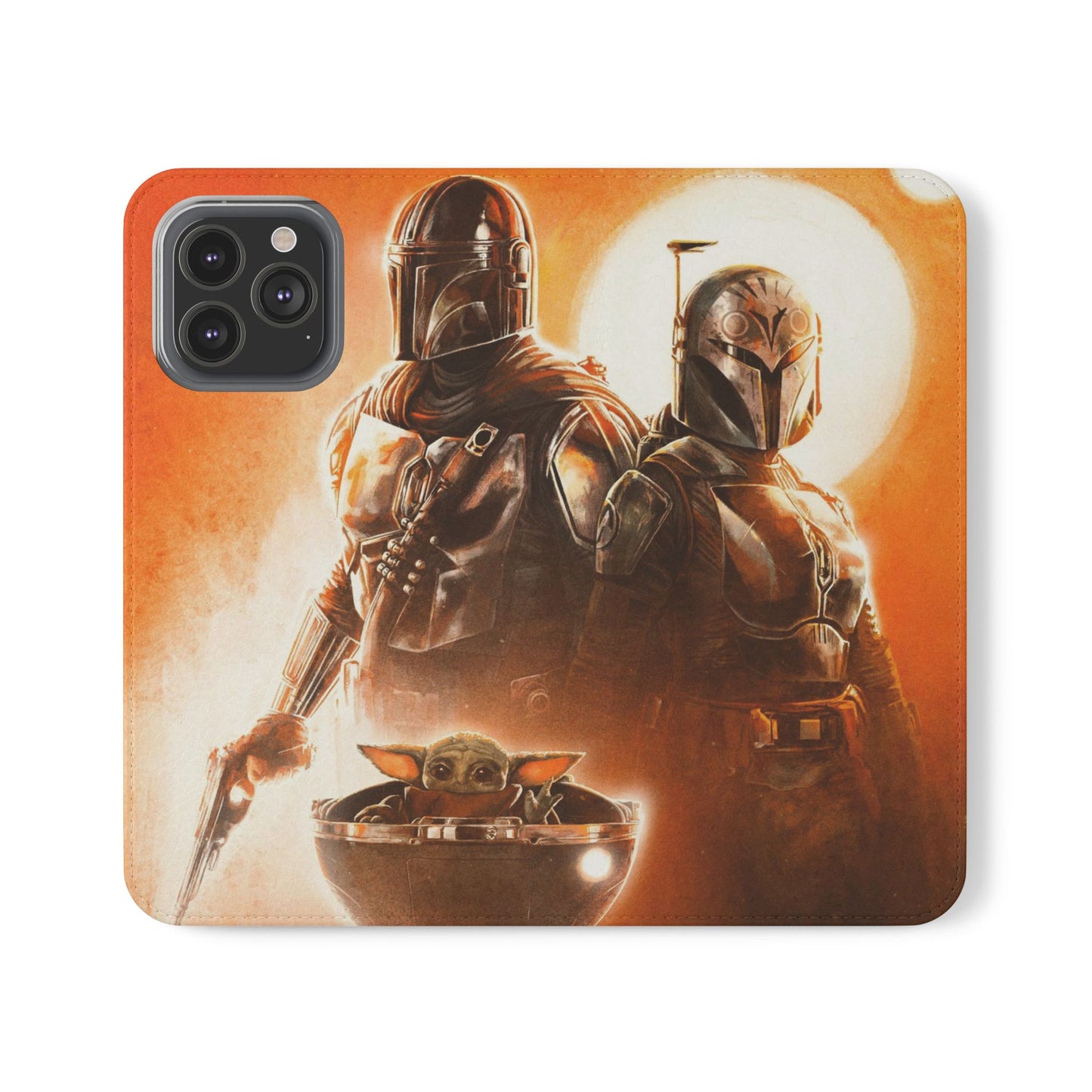 Mandalorian iPhone & Samsung Flip Case | PhoneMags