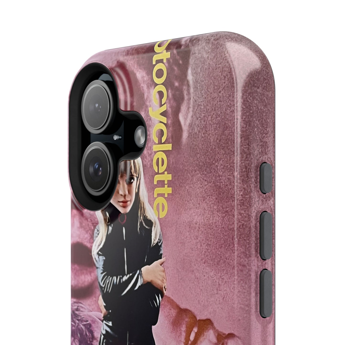 The Girl on a Motorcycle MagSafe® iPhone Tough Case Dual Layer Robust
