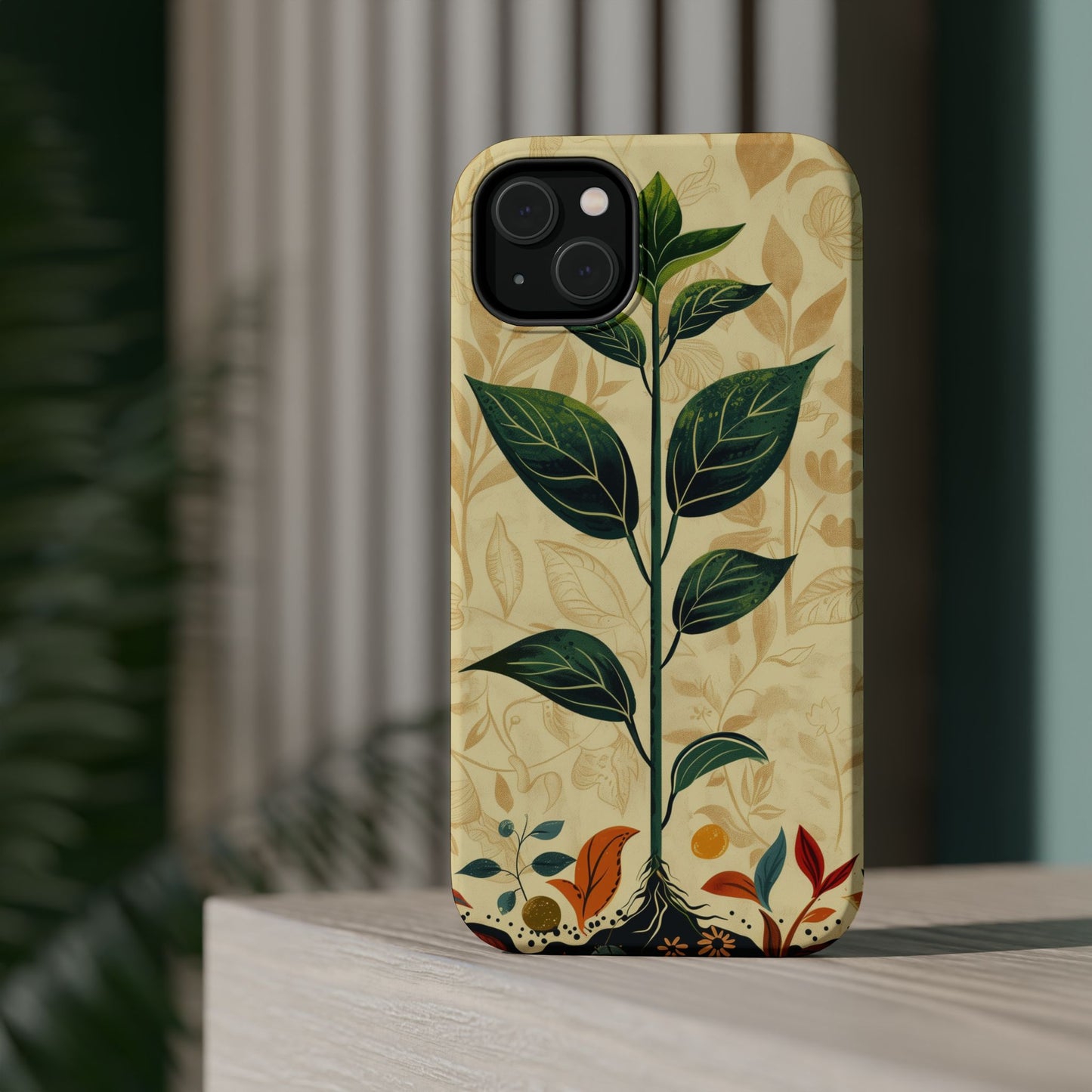Plant Nature MagSafe® iPhone Tough Case Dual Layer Robust