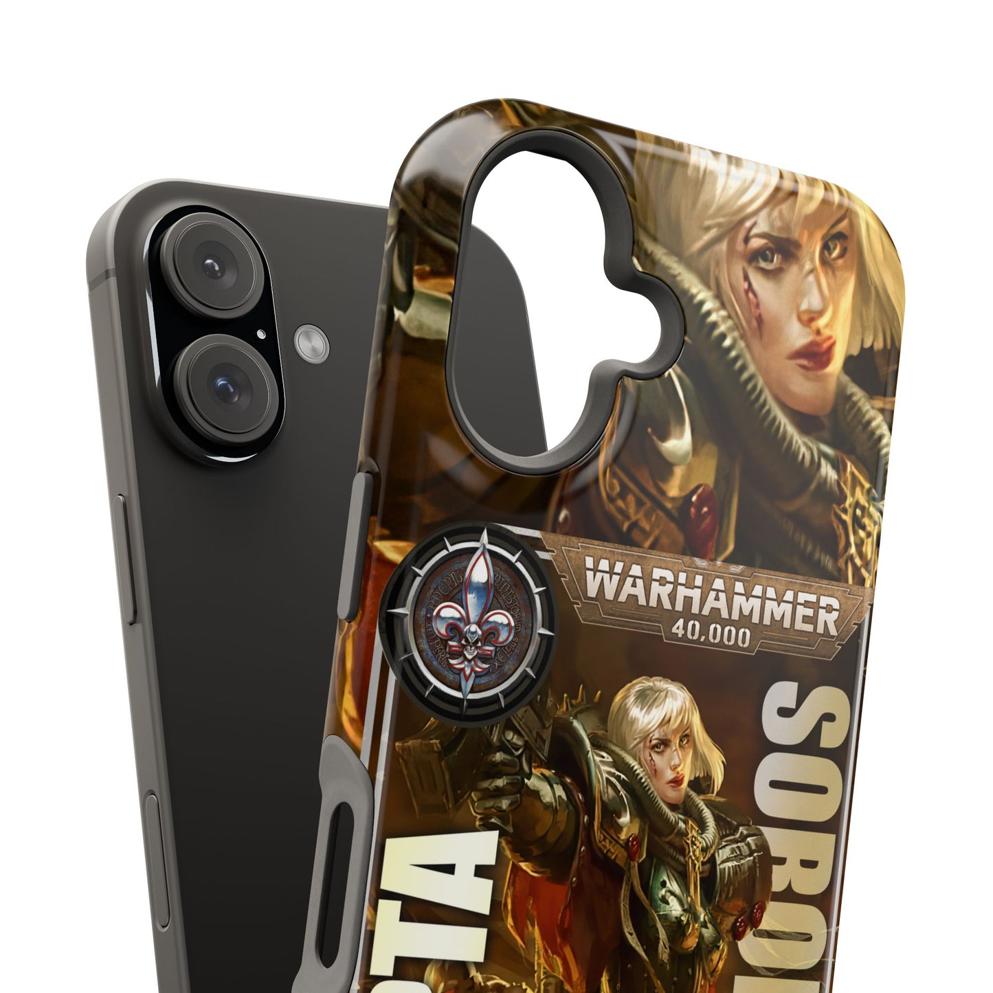 Warhammer Adepta Sororitas MagSafe® iPhone Tough Case Dual Layer Robust